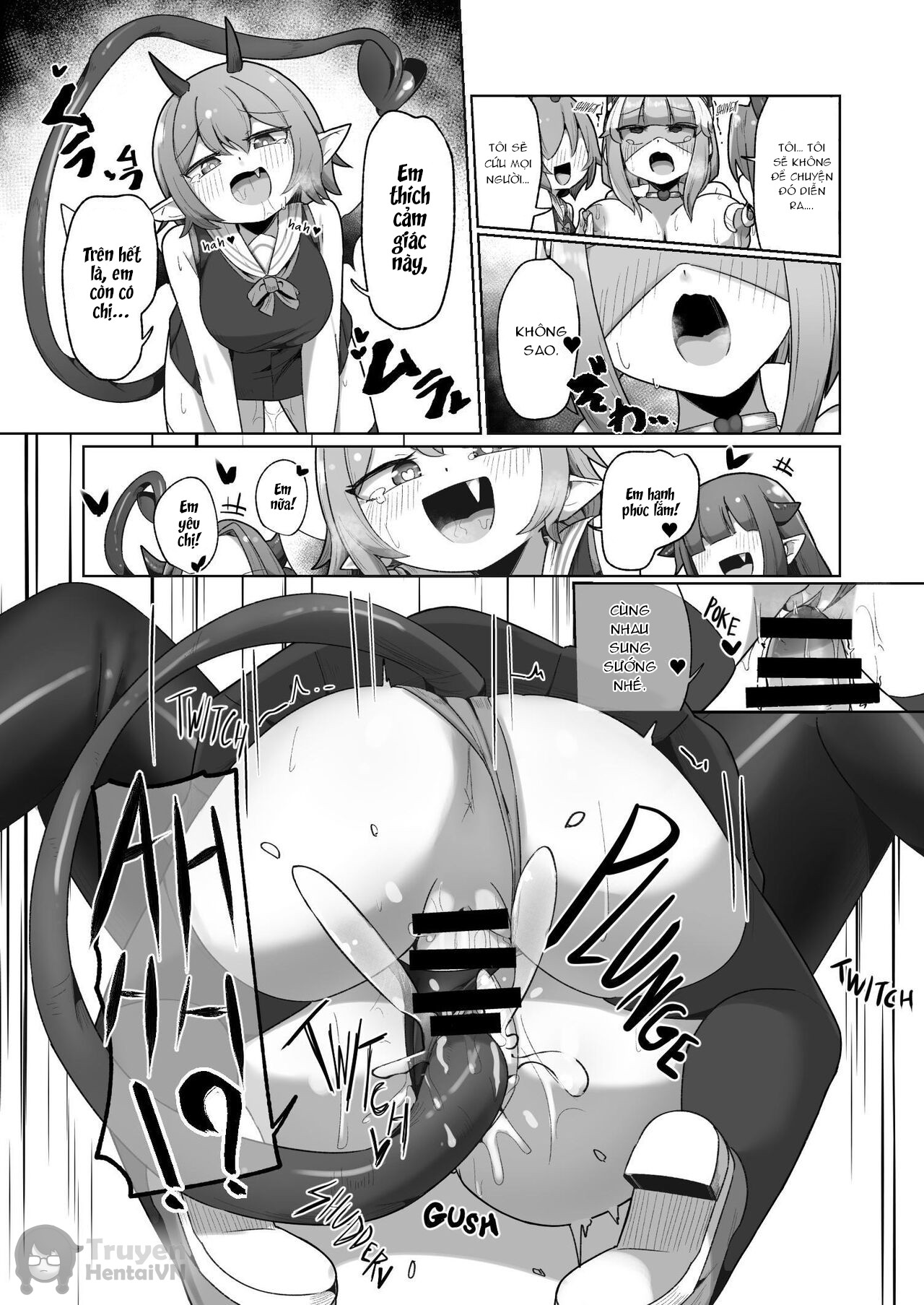 Đọc truyện hentai Mamorubeki Nakama ni Osowarechau Kibun tte Dou Desu Ka (Wara)?? - Oneshot