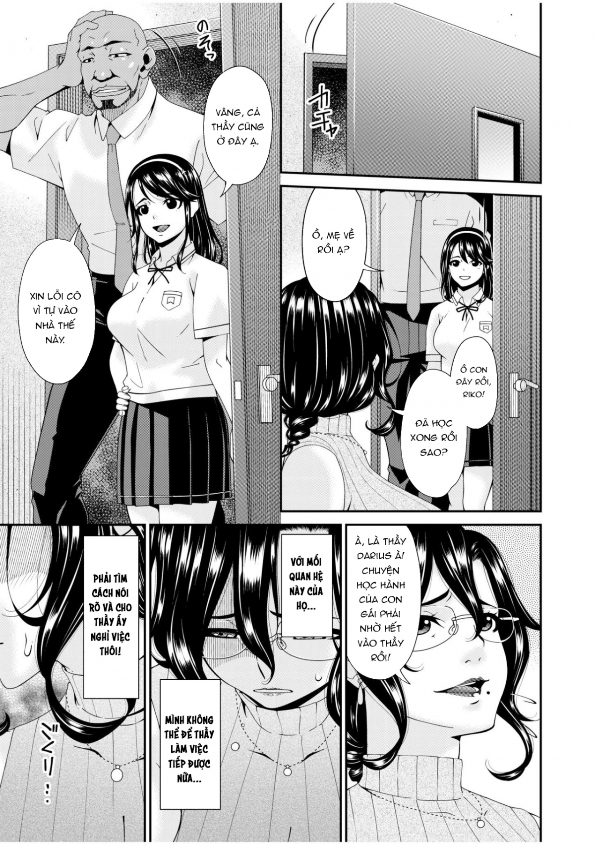 Đọc truyện hentai Haha to Tsuma o Yameru Toki - Chap 1