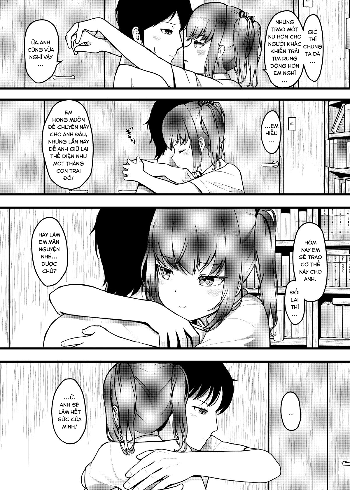 Đọc truyện hentai Trái tim mùa hè ( Reup ) - Chap 1: Lần đầu be like