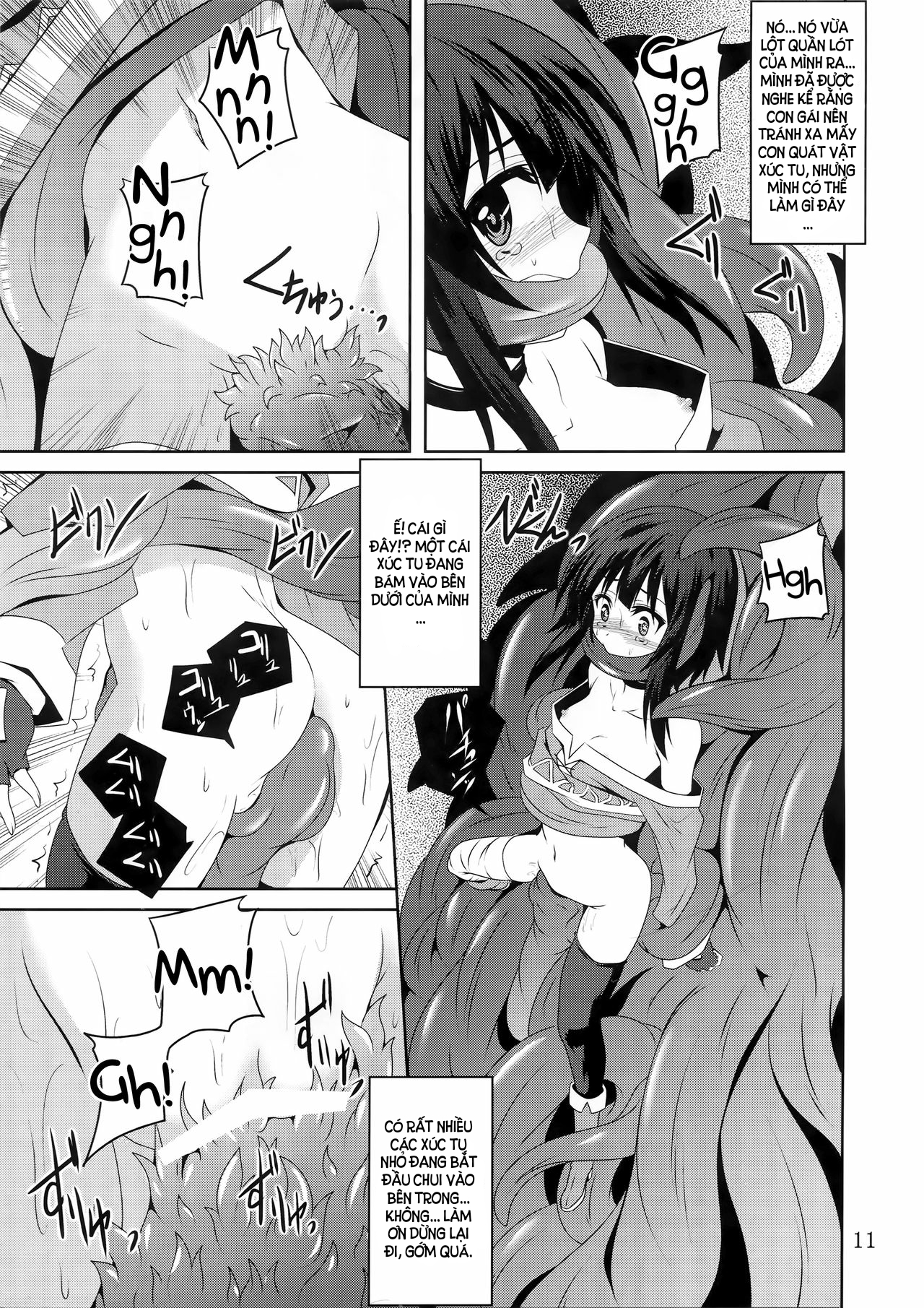 Đọc truyện hentai Megumin và quái vật xúc tu đáng sợ!!! - Oneshot