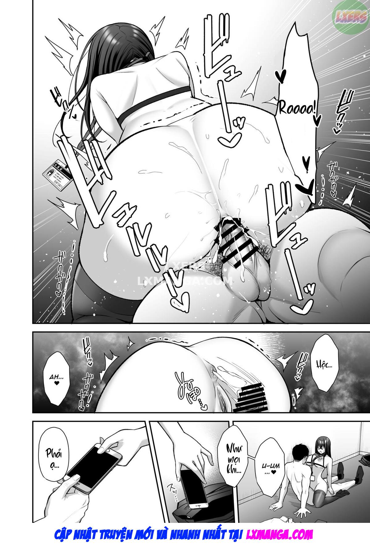 Đọc truyện hentai An Office Lady's Behind The Scenes Masochistic Onahole Training - Chap 2