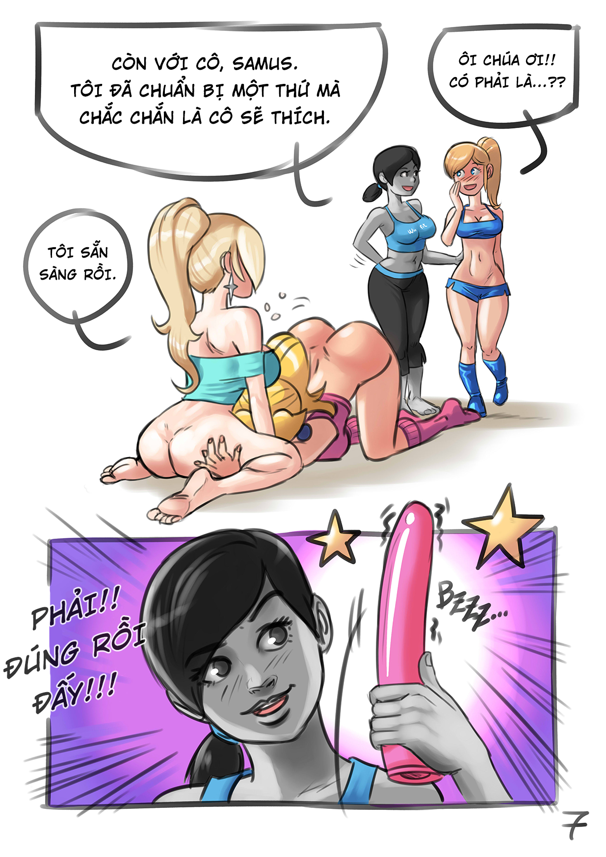 Đọc truyện hentai Lớp học yoga của các nhân vật game Wii - Oneshot