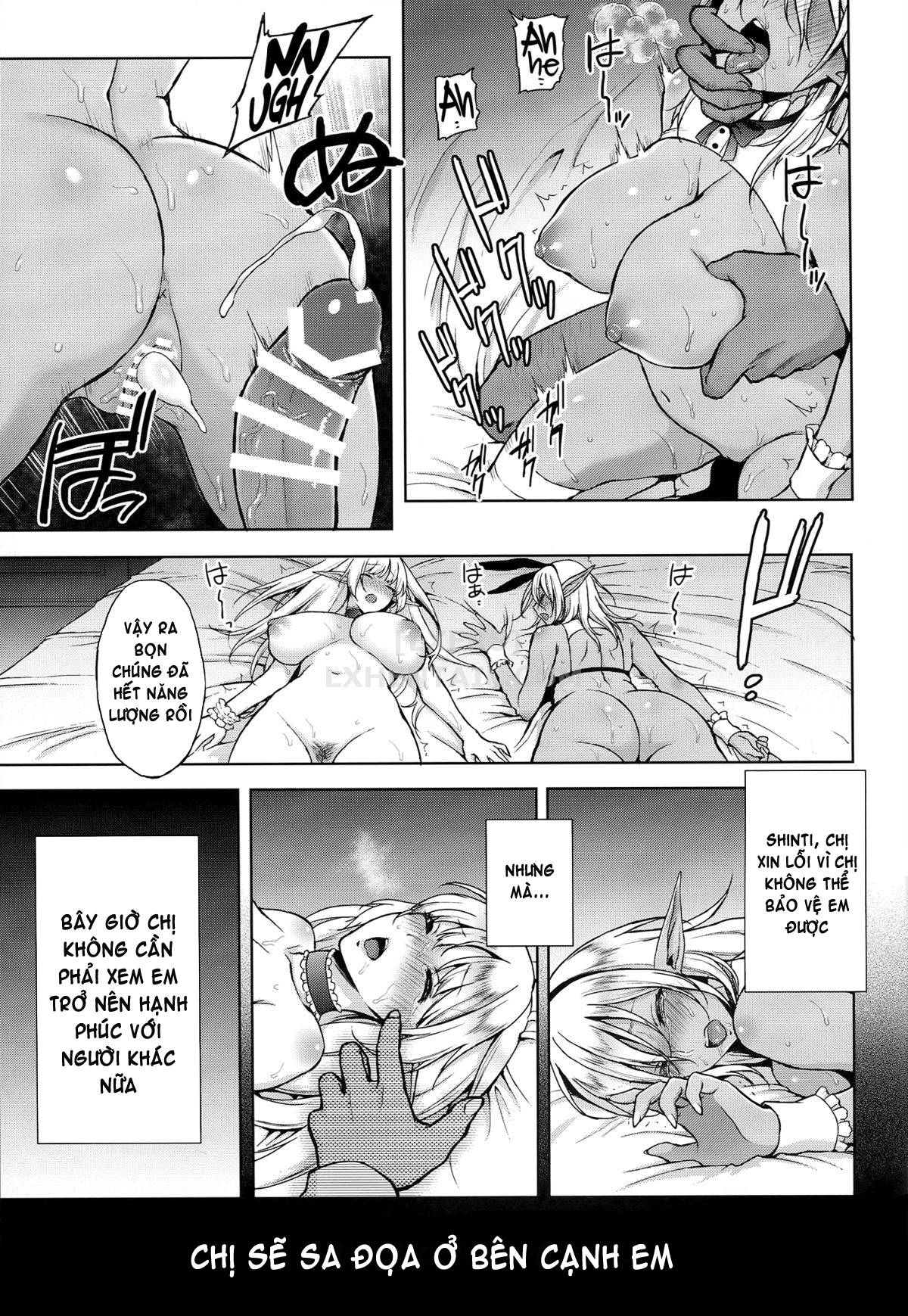 Đọc truyện hentai Elf No Hime Wa Kairaku Ni Naku - Oneshot