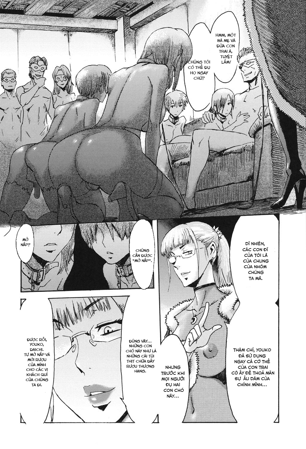 Đọc truyện hentai Eclipse - Mặt trăng nữ hoàng tàn bạo của màn đêm - Chap 3