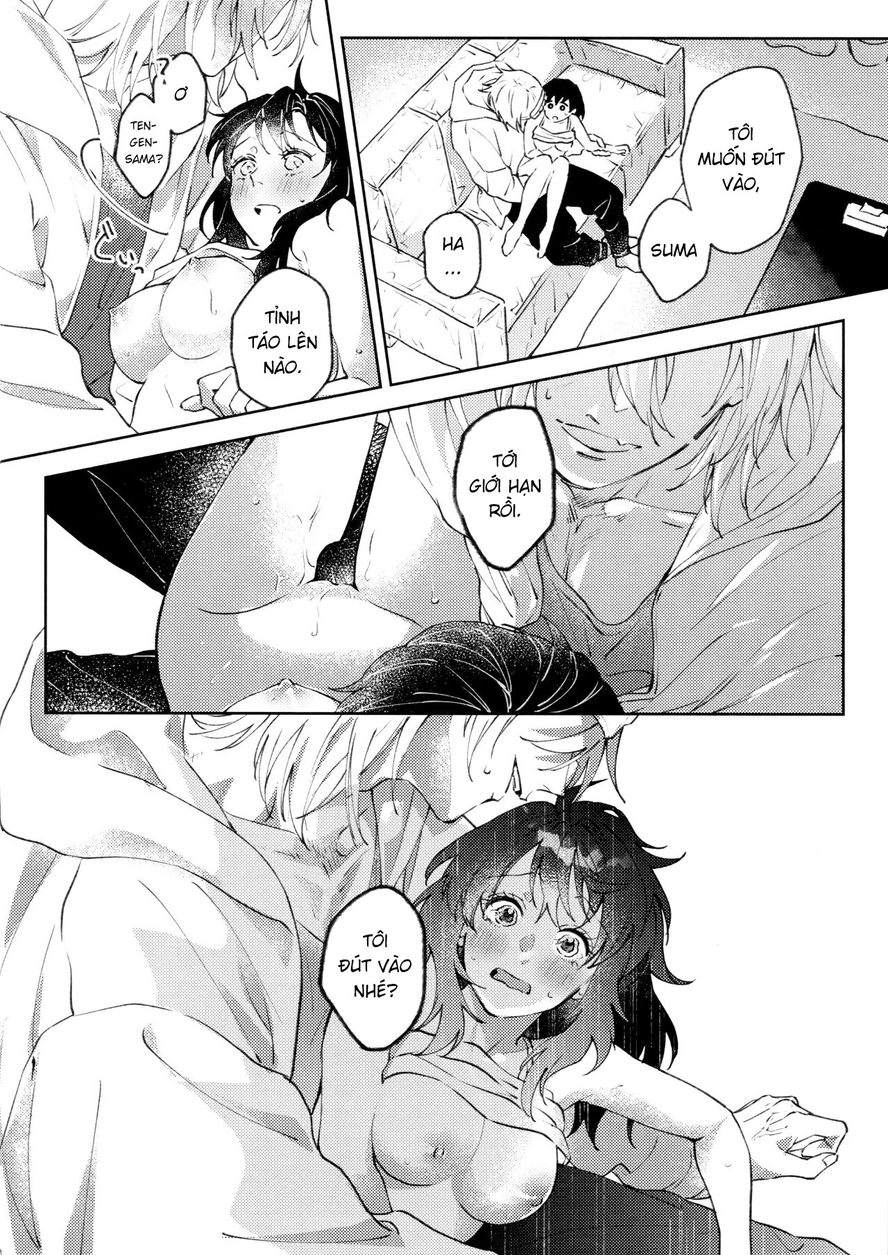 Đọc truyện hentai Uzui và 3 cô vợ - Oneshot