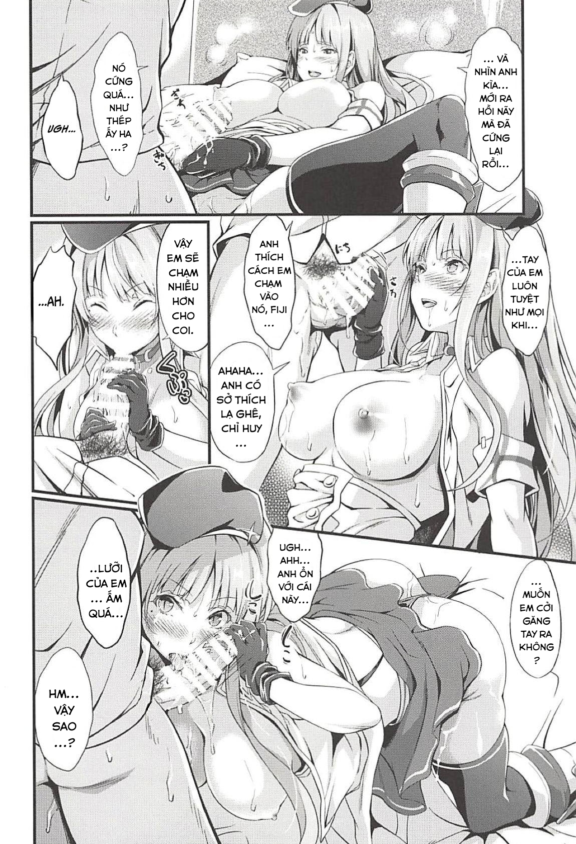 Đọc truyện hentai Đêm ngọt ngào trước lễ cưới với Fiji. - Oneshot