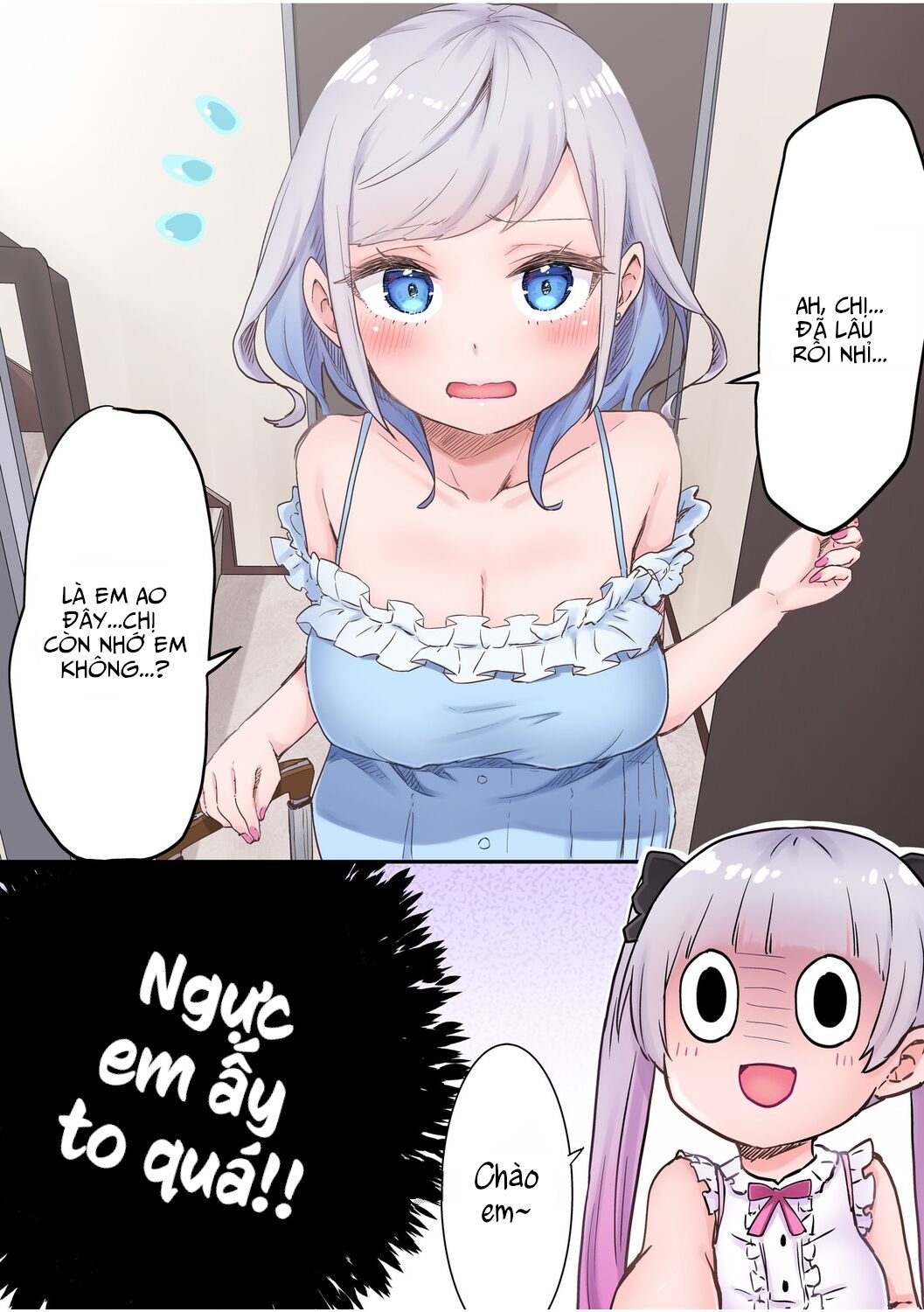 Đọc truyện hentai Twin Sisters' Yuri Life - Chap 1