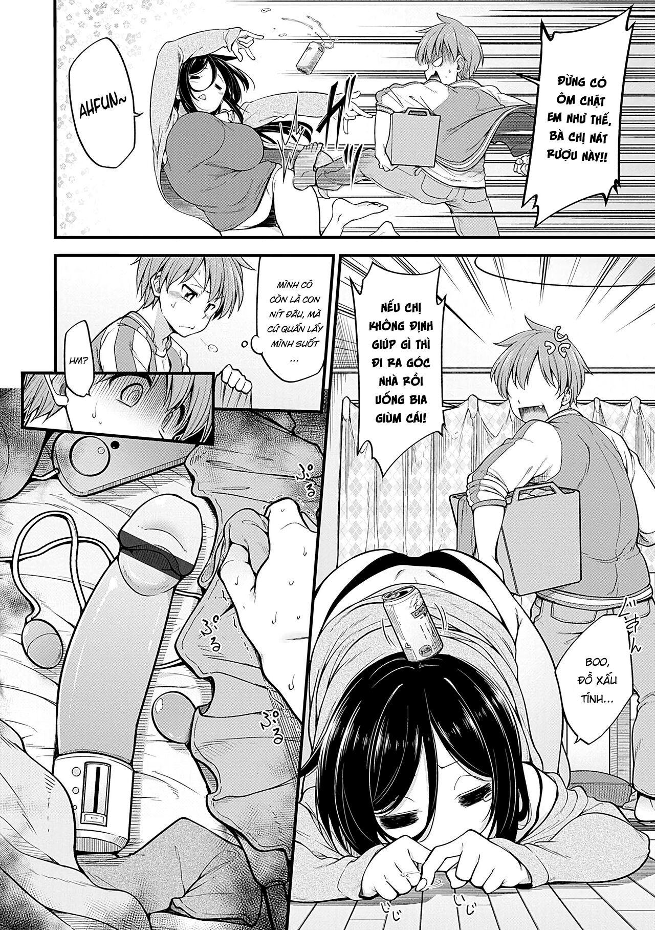 Đọc truyện hentai Bà chị nát rượu - Oneshot