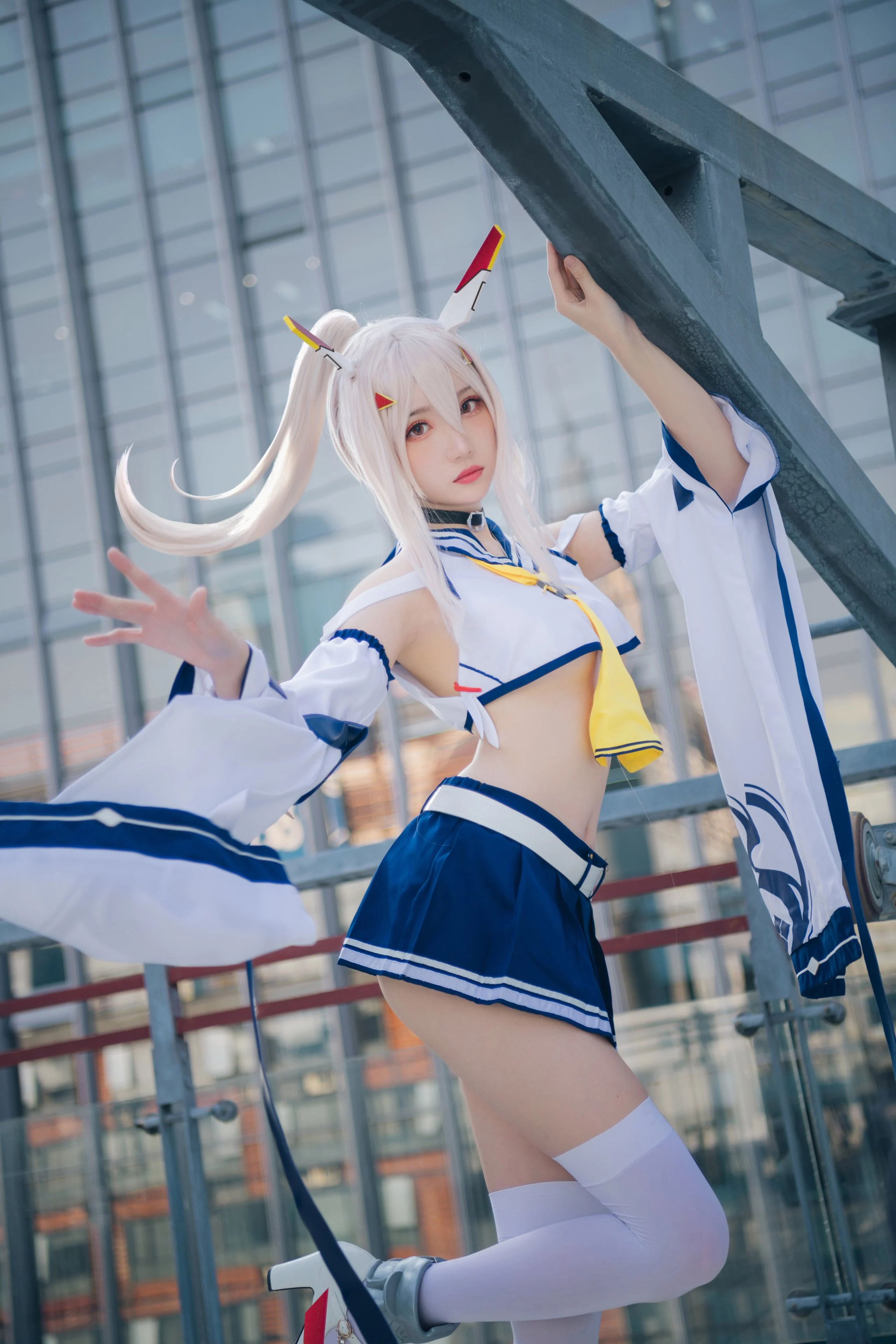 Đọc truyện hentai Tuyển tập Albums siêu phẩm Cosplay - Chap 665 - Guashi Sauce - Ayanami (Azur Lane)