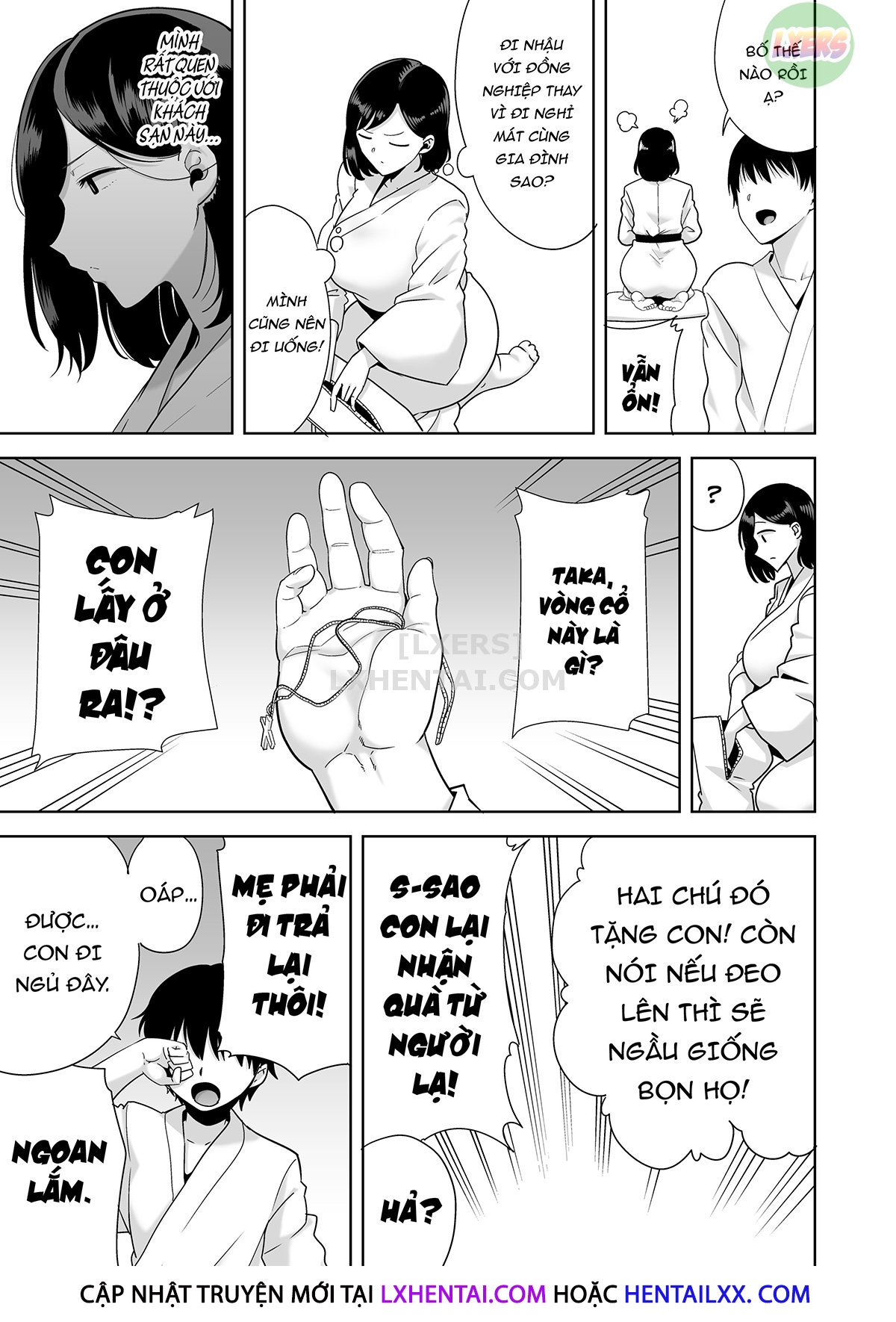 Đọc truyện hentai Natsuzuma ~Natsu, Ryokan, Nanpa Otoko-Tachi Ni Ochita Tsuma~ - Chap 1 - Không che