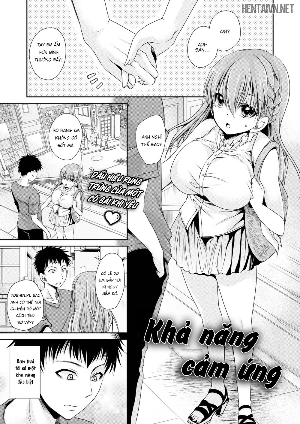 Đọc truyện hentai Khả năng cảm ứng - Oneshot