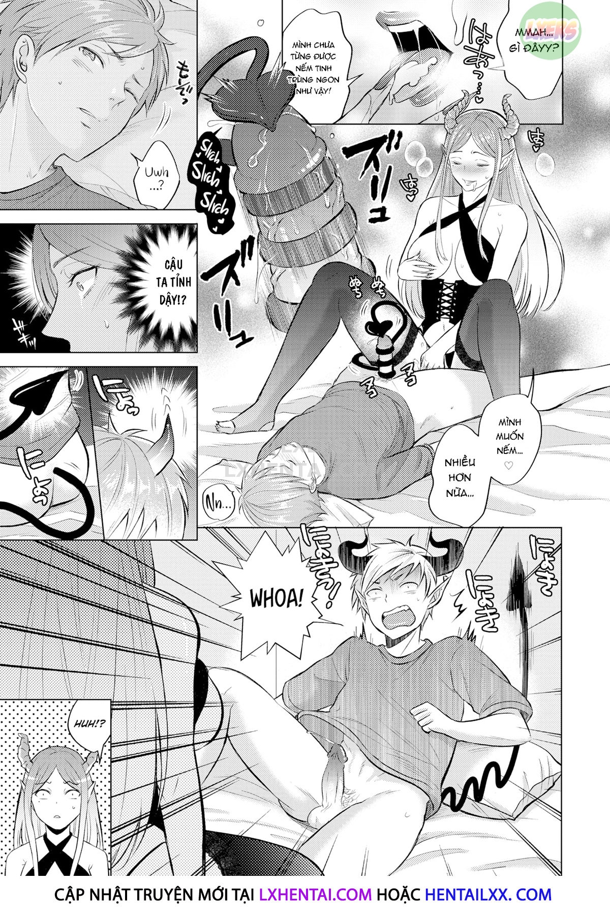 Đọc truyện hentai Giấc mơ của Succubus - Oneshot