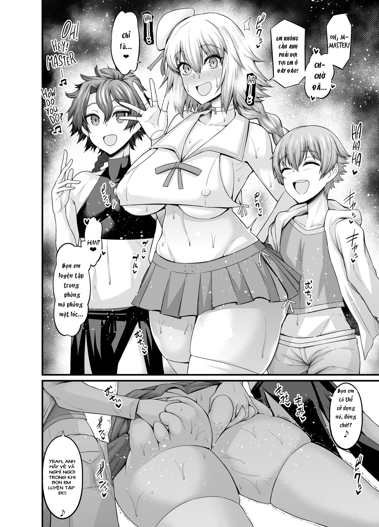 Đọc truyện hentai Jeanne to Issho ni training - Oneshot ngắn