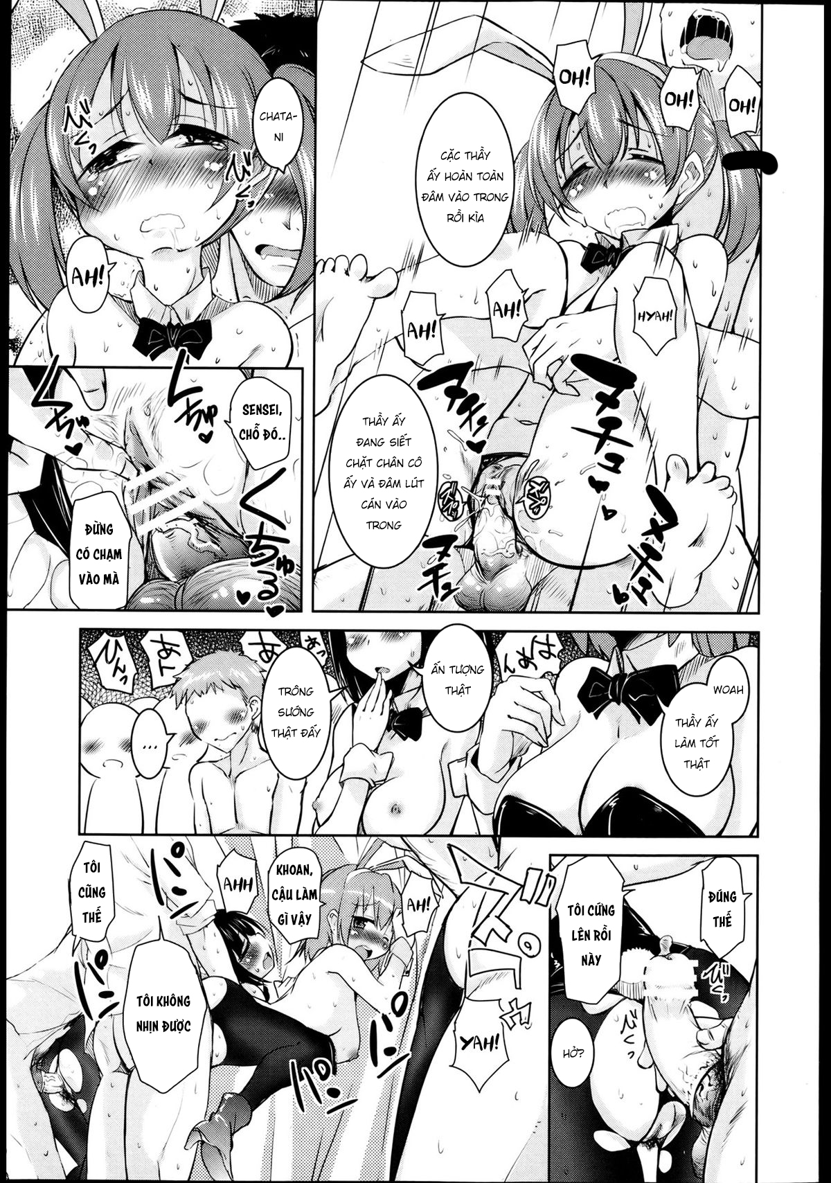 Đọc truyện hentai Câu lạc bộ thỏ ngọc dâm đãng - Chap 2