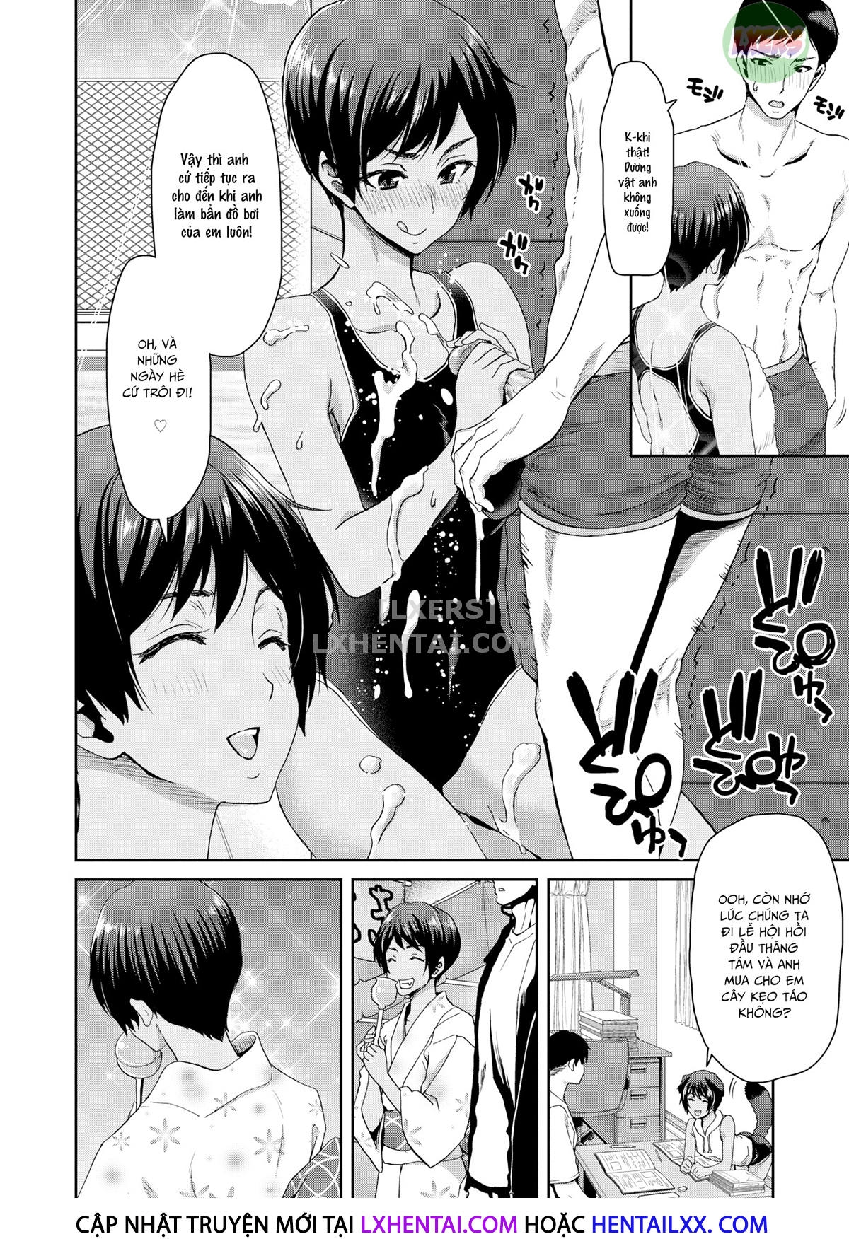 Đọc truyện hentai Ngay cả khi kỳ nghỉ hè kết thúc - Oneshot