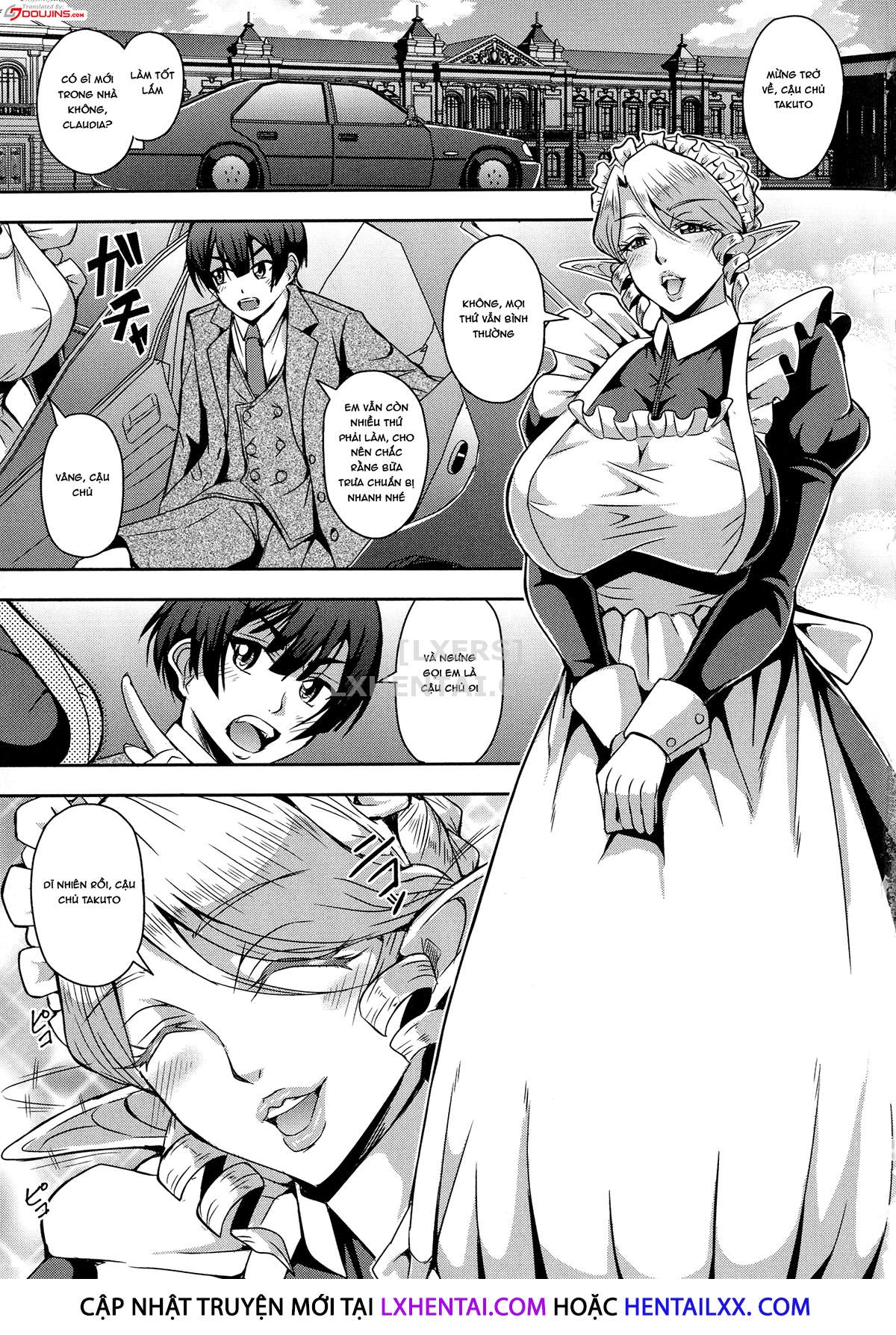 Đọc truyện hentai Elf Harem Story - Chap 4