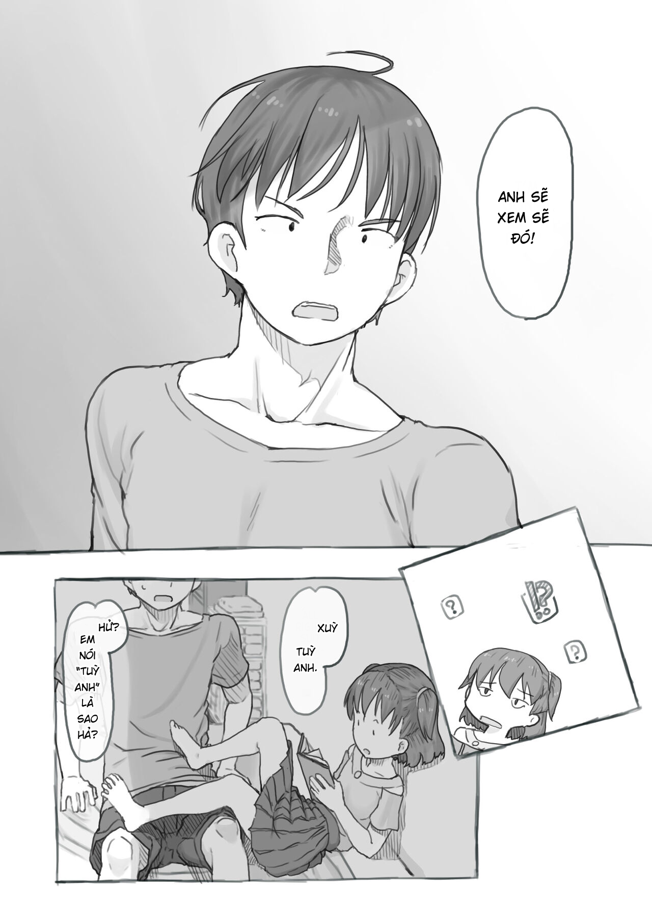 Đọc truyện hentai Fap cùng em gái - Chap 1