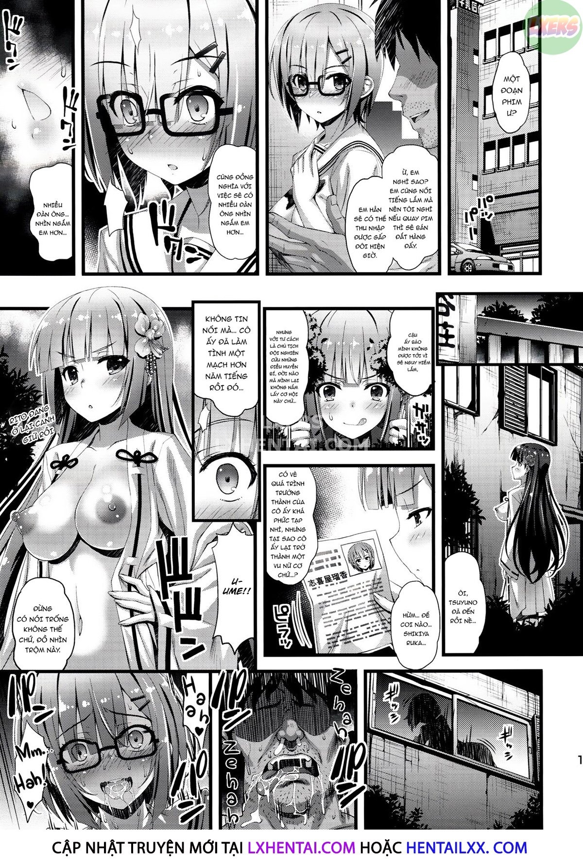 Đọc truyện hentai Niku Miko No Utage - Chap 6 ~Yuushuu No Koyou~