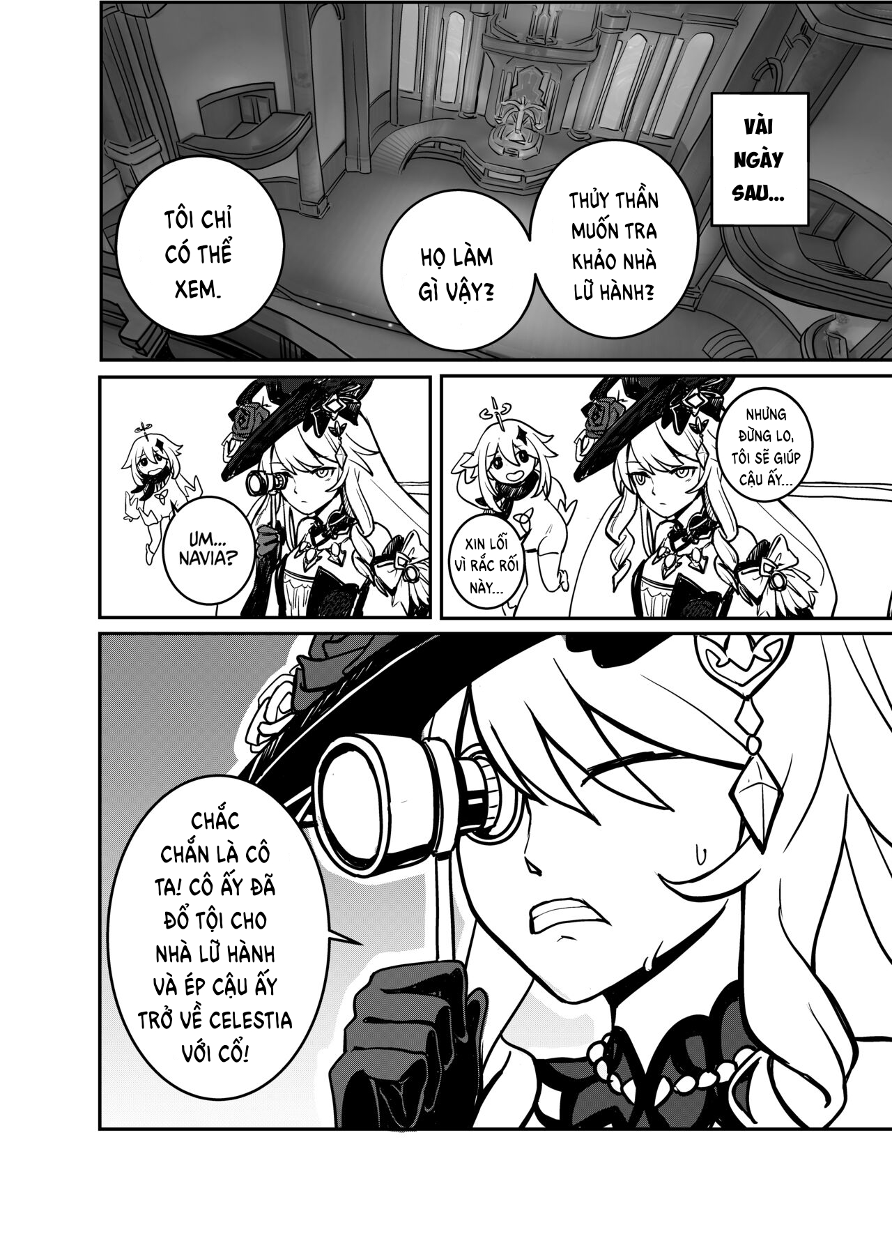 Đọc truyện hentai Furina ngu ngốc. - Oneshot