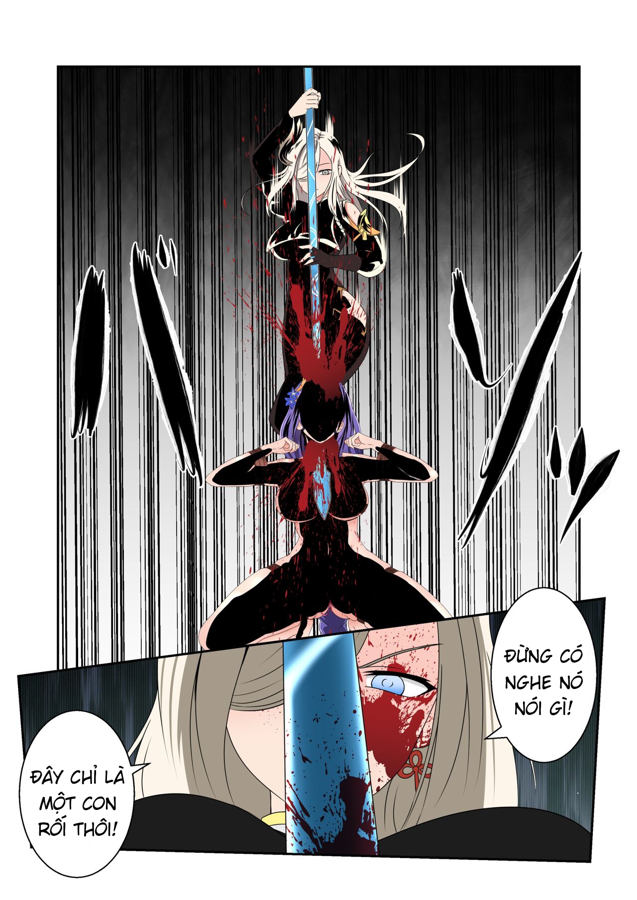 Đọc truyện hentai Chiến tranh chớp nhoáng - Chap 3.9