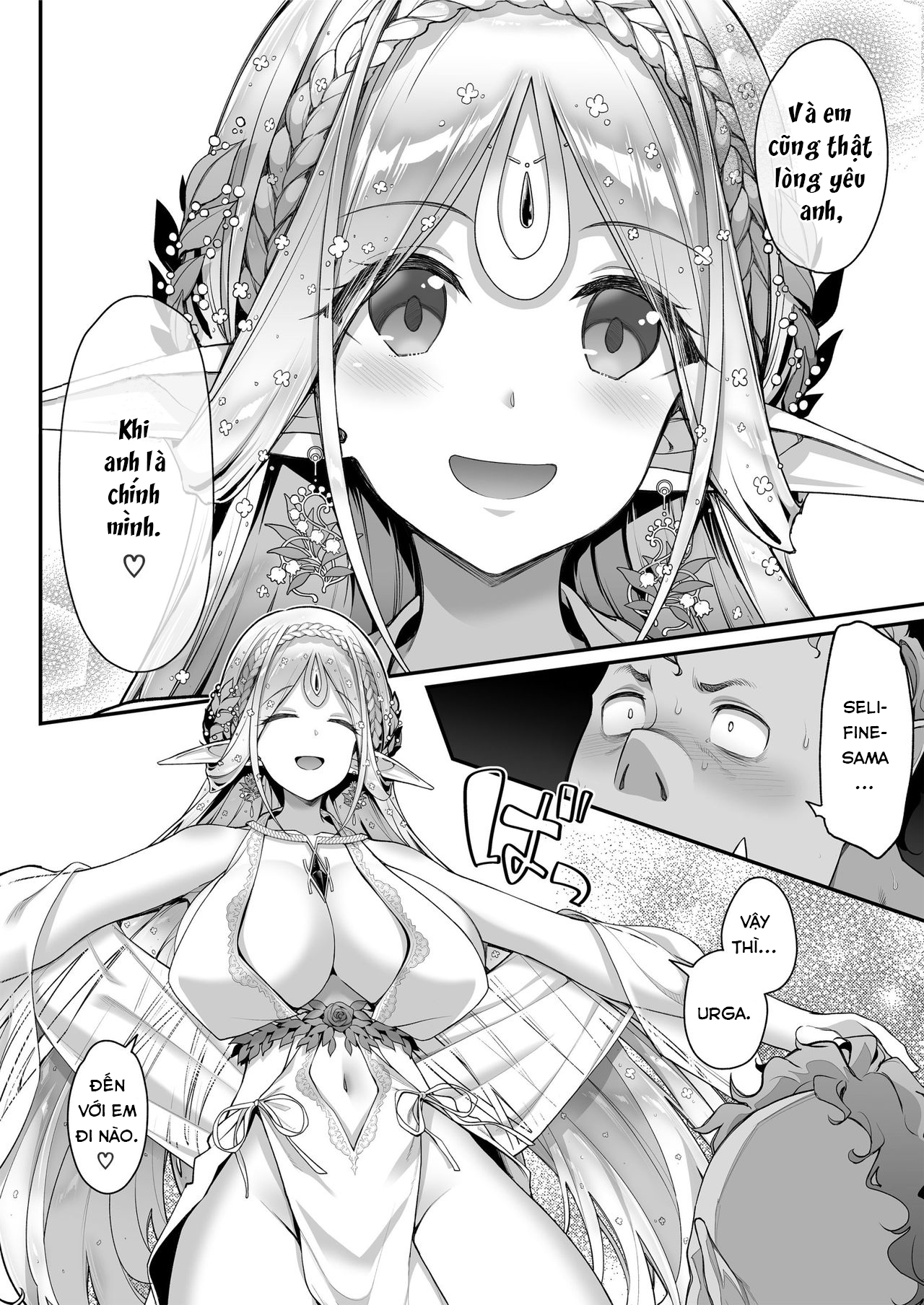Đọc truyện hentai Midara na Elf-san wa Orc-kun ga Osuki - Chap 1