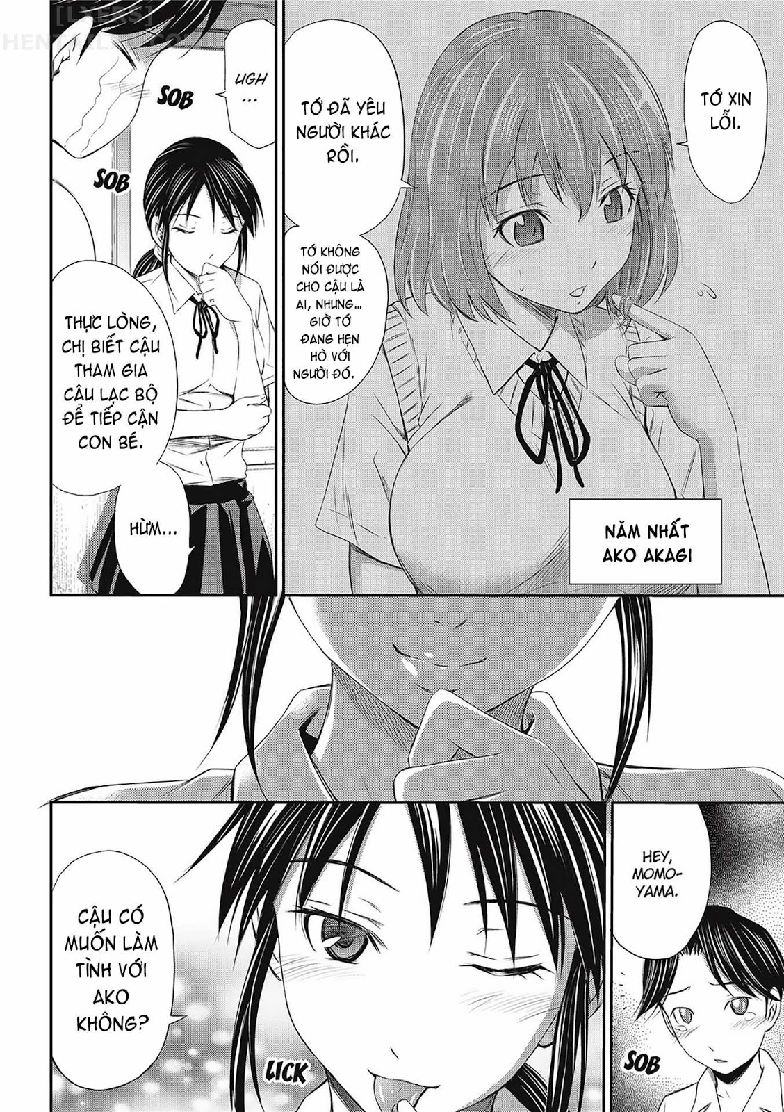 Đọc truyện hentai Peachy Triangle - Chap 1
