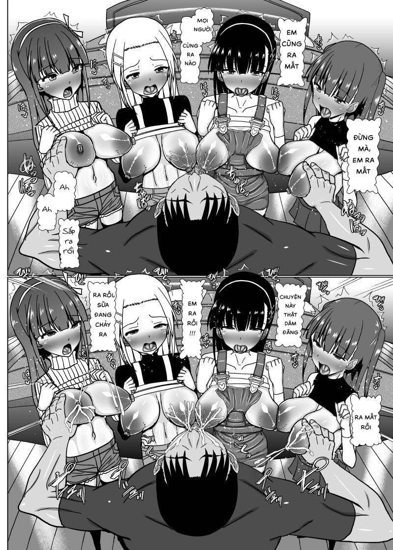 Đọc truyện hentai Loli Kyonyuu ni Yoroshiku Sou - Chap 8 + 9 - End.