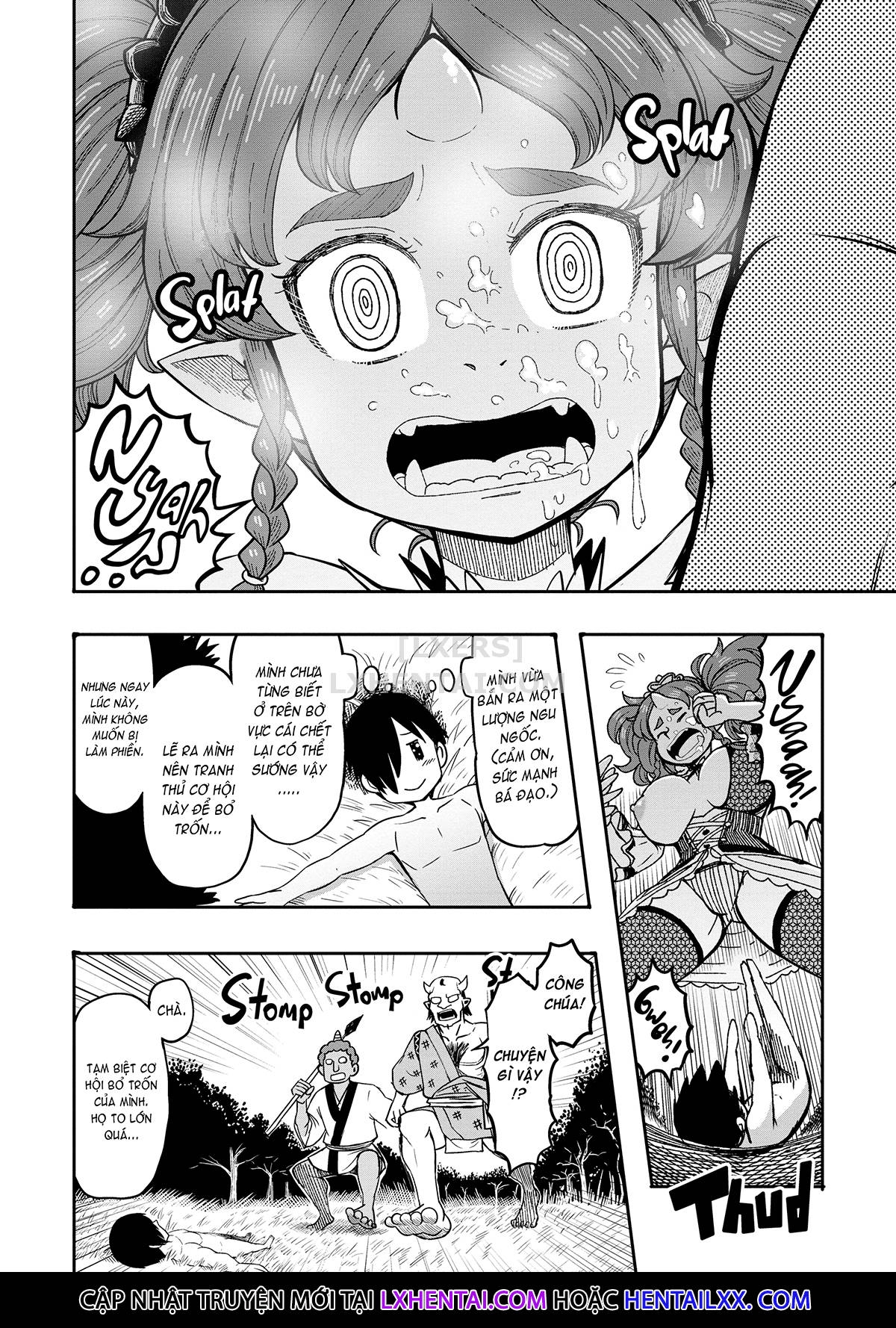 Đọc truyện hentai Monster Girls With a Need for Seed - Chap 7 - The Story of a Giantess from Another World with a Need for Seed