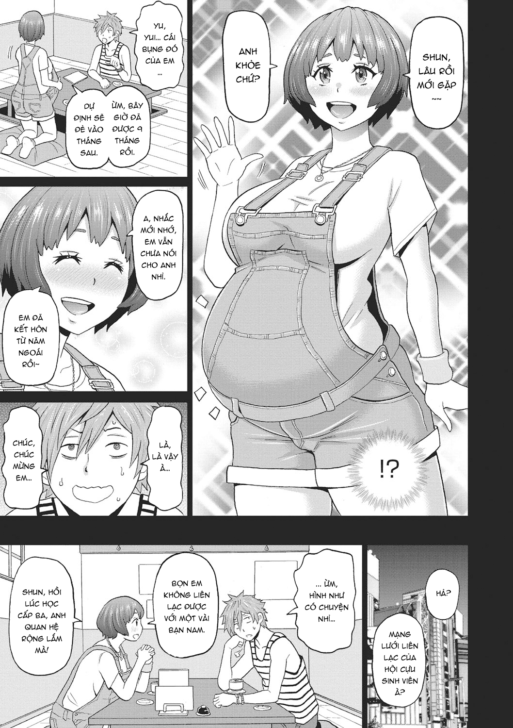 Đọc truyện hentai Bạn gái cũ có bầu - Oneshot