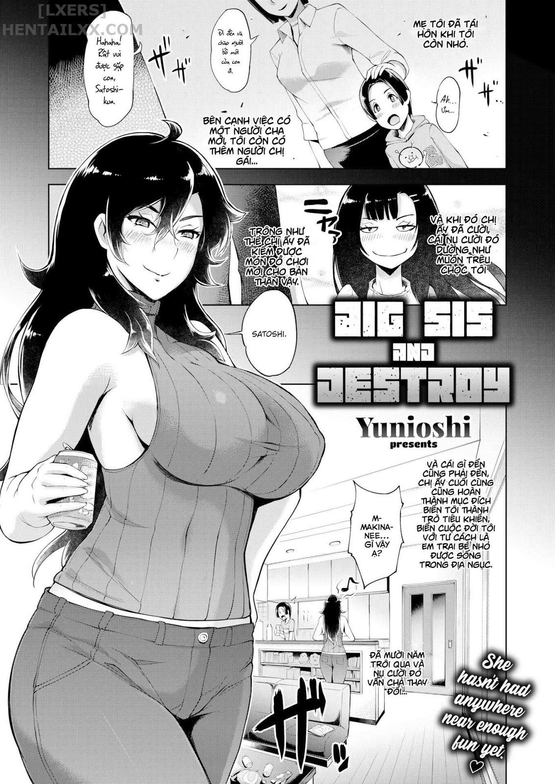 Đọc truyện hentai Big Sis and Destroy - Oneshot