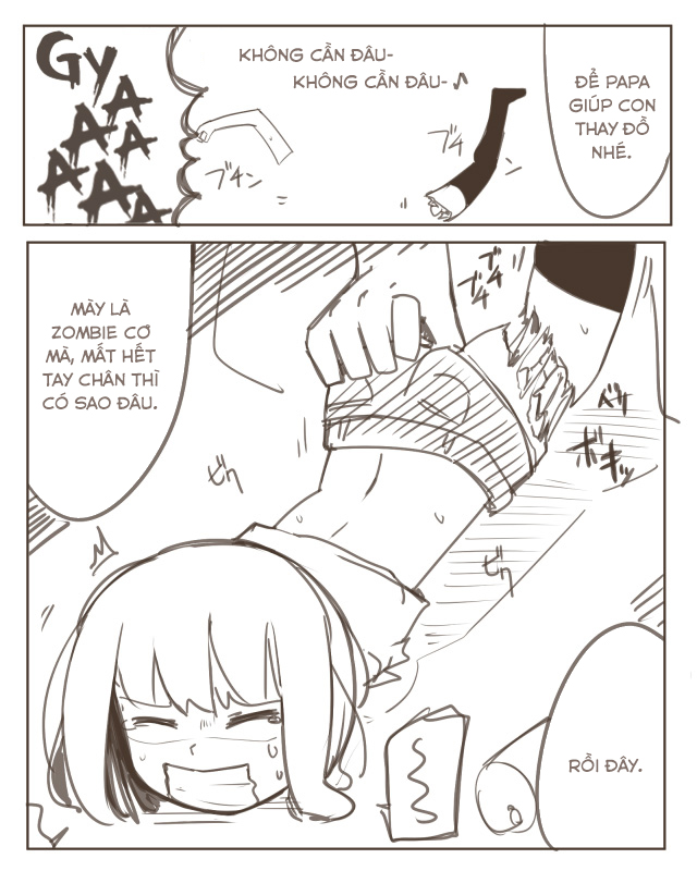 Đọc truyện hentai Painful Zombie Girl - Oneshot