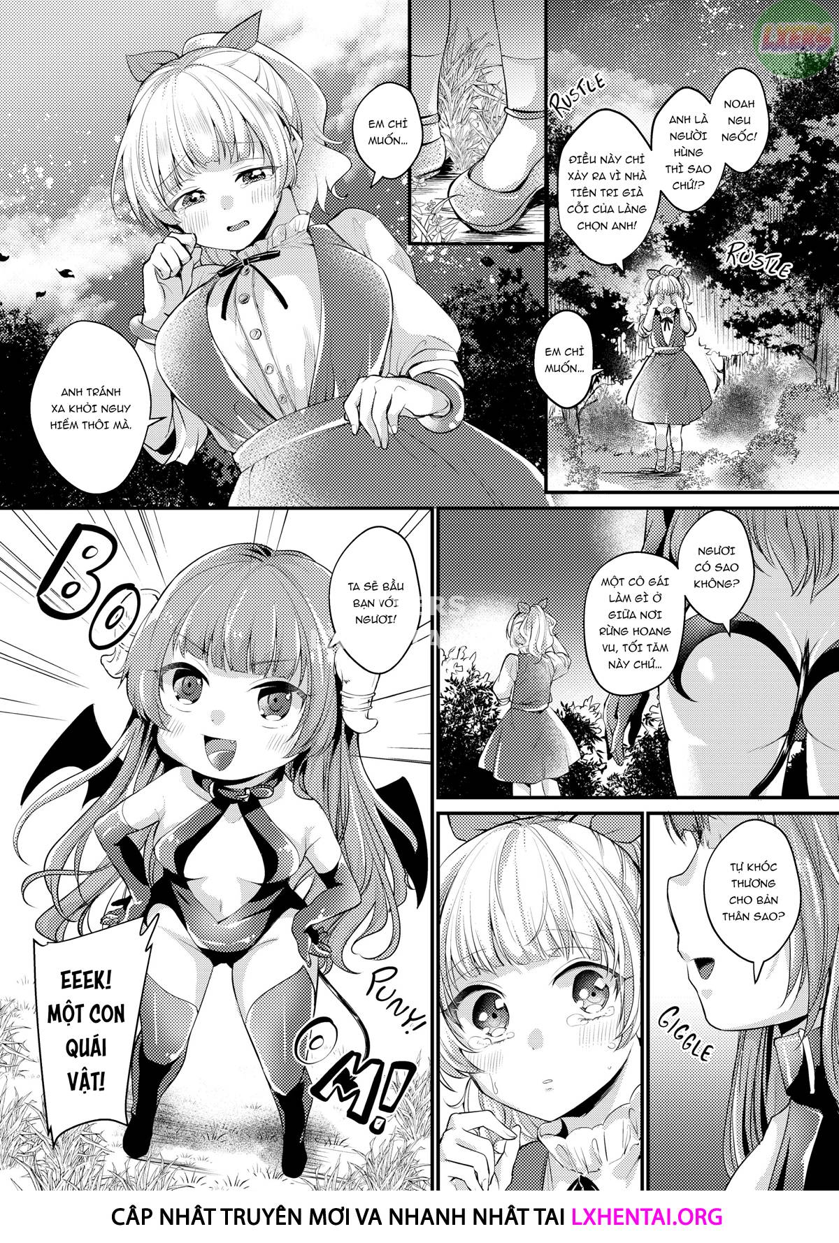 Đọc truyện hentai Ngất ngây ngọt ngào nóng bỏng - Chap 8 - Me, the Hero, and the Tiny Succubus