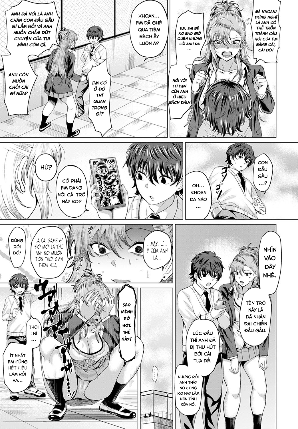 Đọc truyện hentai Boku to Furyou to Okujou de - Oneshot