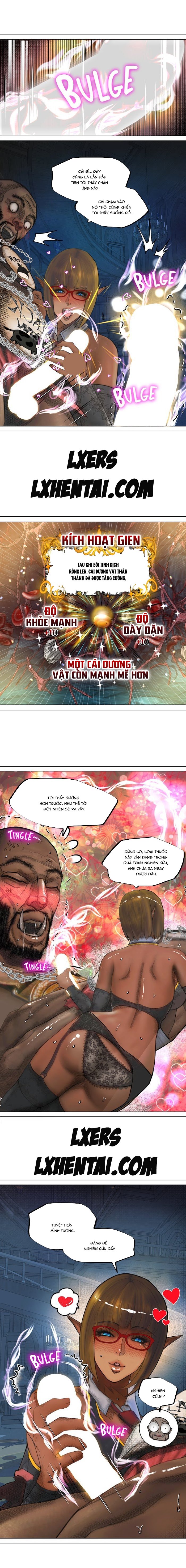 Đọc truyện hentai Nữ Hoàng Dark Elf Và Nô Lệ Orc - Chap 7