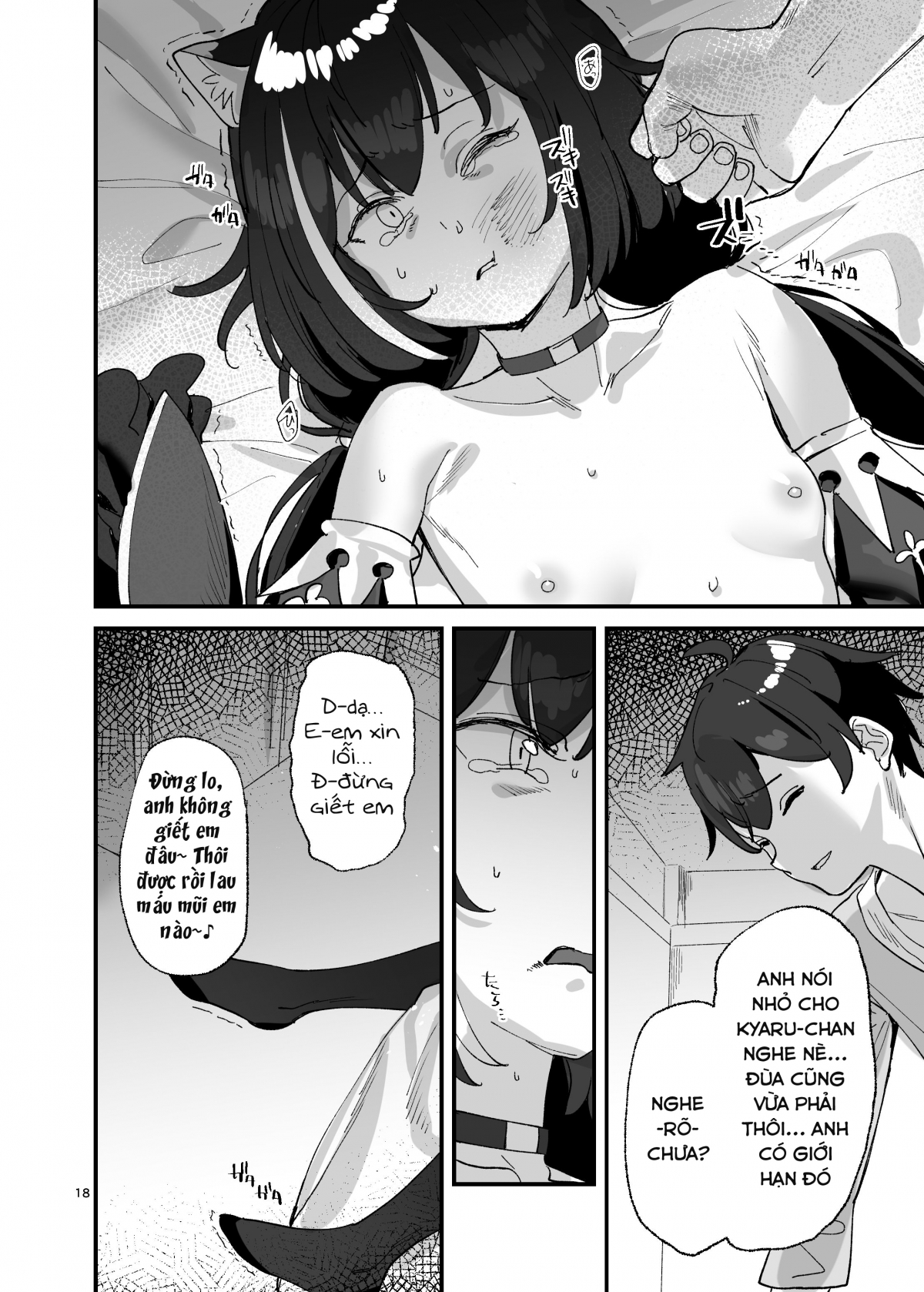 Đọc truyện hentai VÌ EM LÀ KẺ PHẢN BỘI KYARU - CHAN À ! - Chap 2: VÌ EM LÀ KẺ PHẢN BỘI KYARU CHAN À!