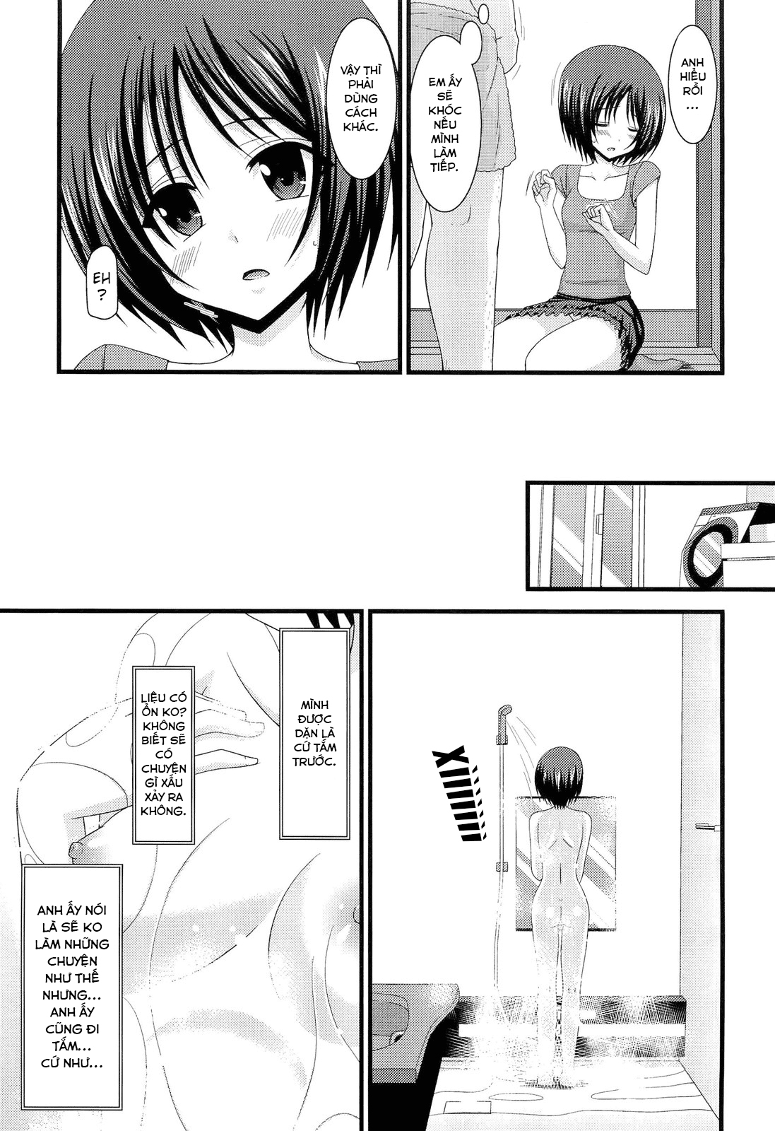 Đọc truyện hentai Cô gái thích khoả thân - Chap 8