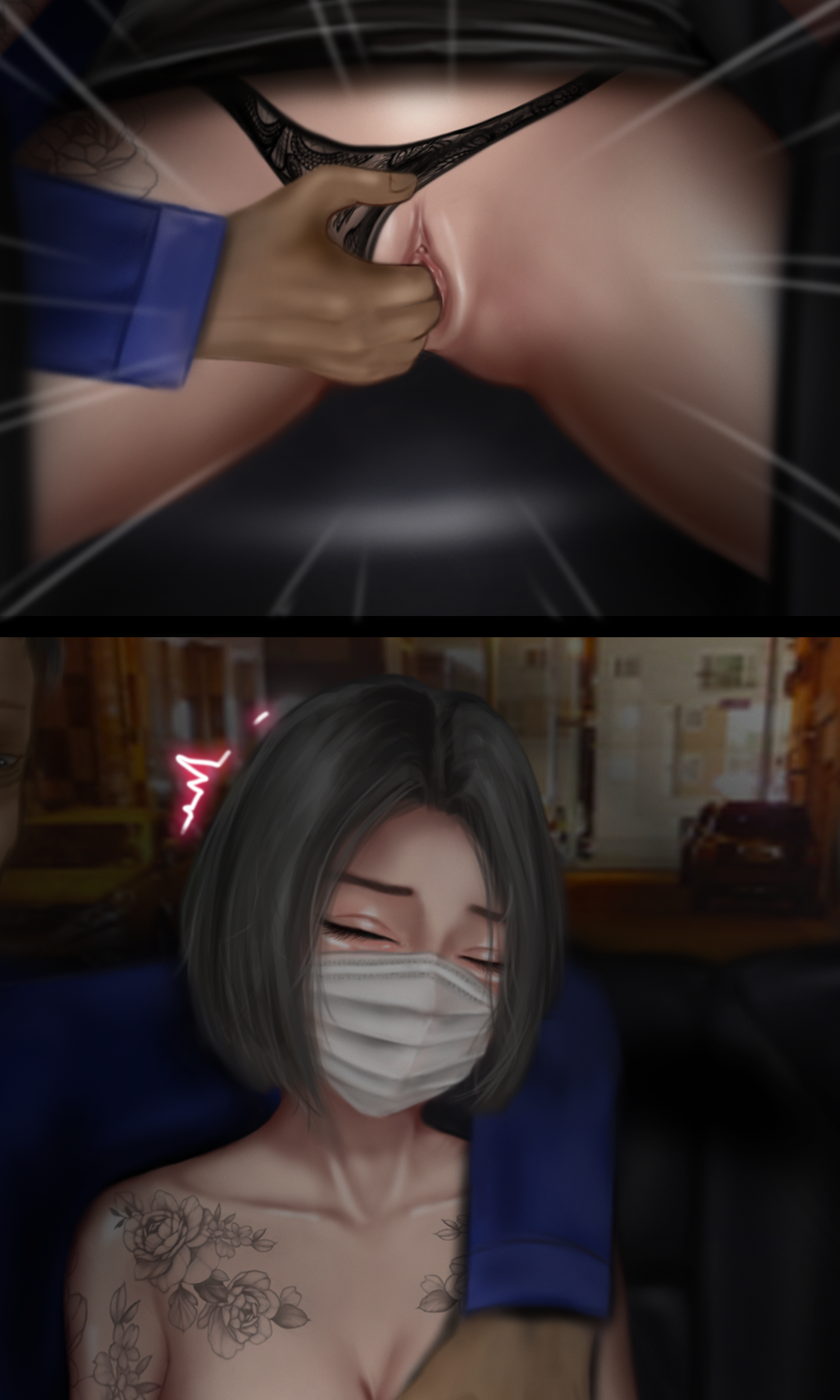 Đọc truyện hentai Night Taxi - Oneshot