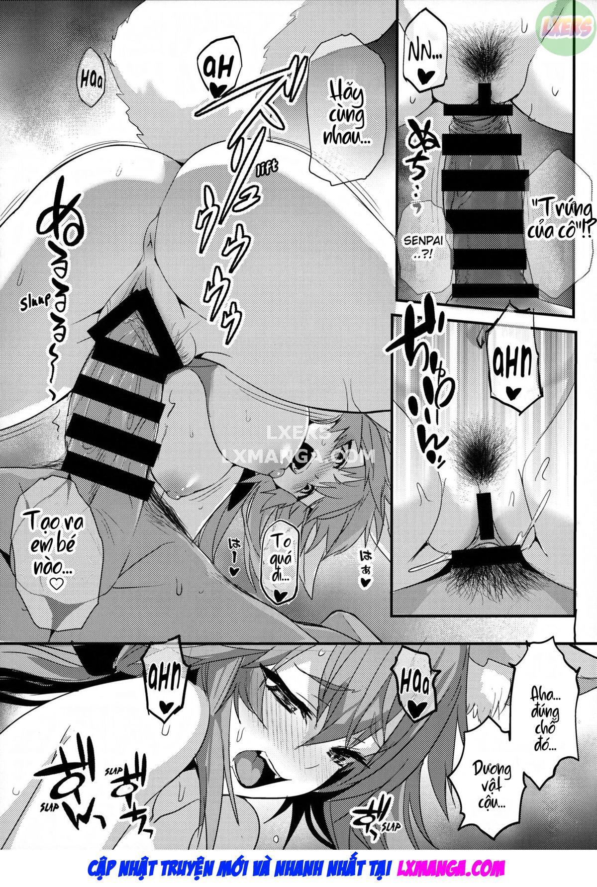 Đọc truyện hentai Nhân viên văn phòng Senpai Tamamo - Oneshot