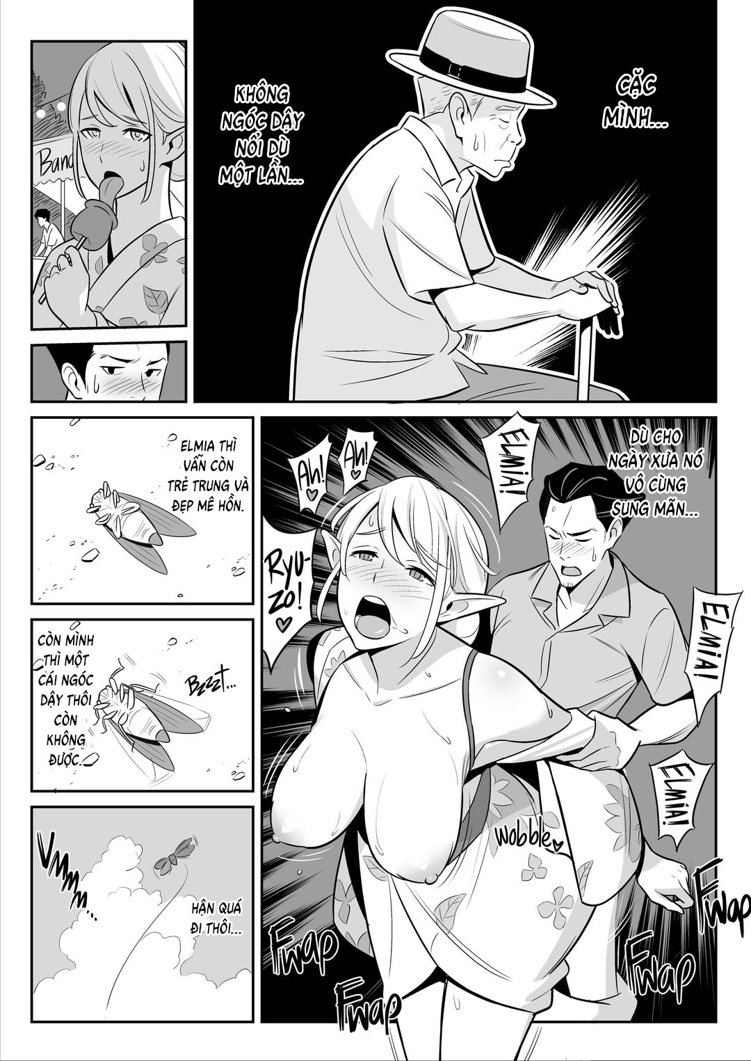 Đọc truyện hentai Ham muốn thím elf của tôi bùng nổ - Oneshot