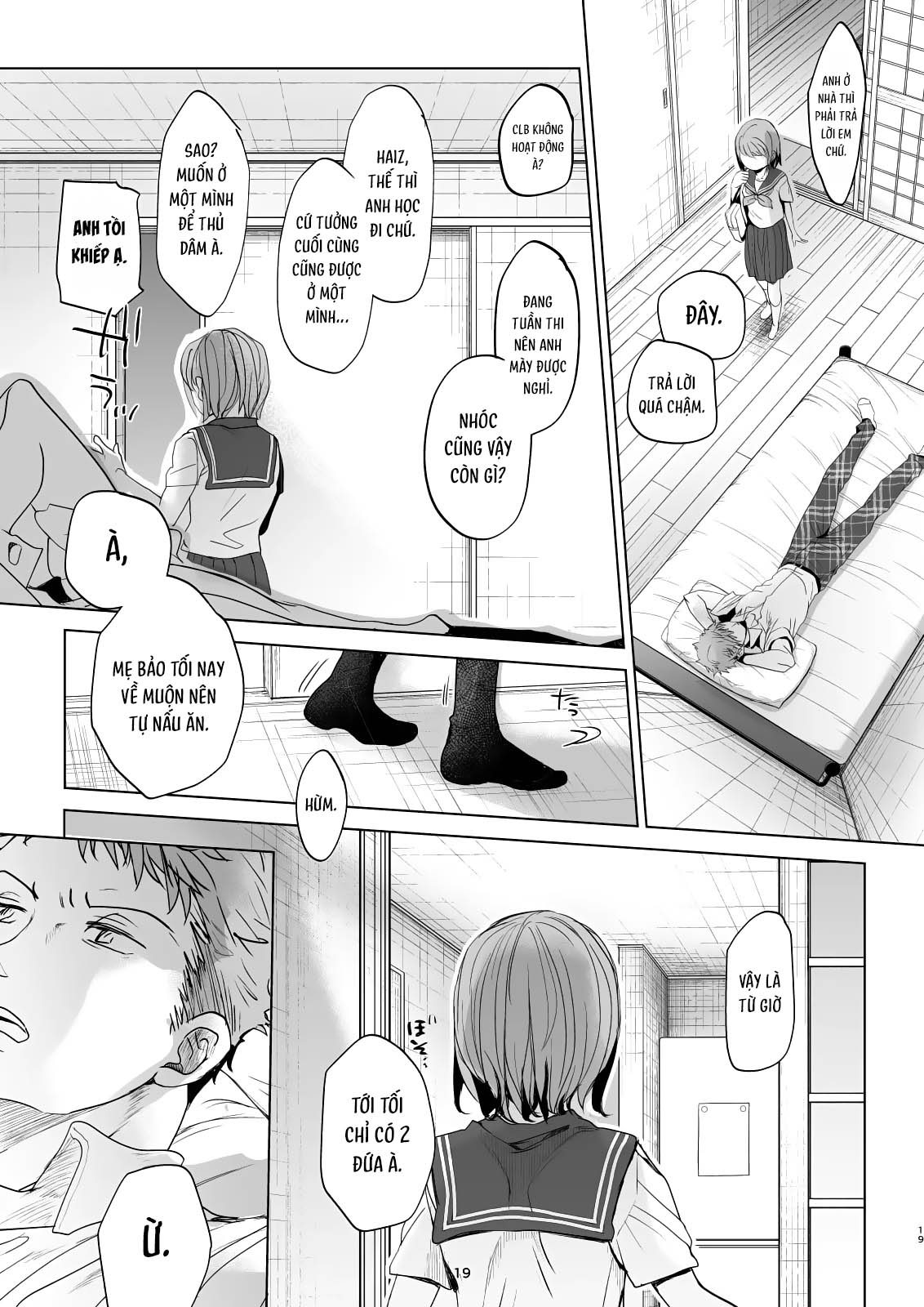 Đọc truyện hentai Cuộc sống thường ngày của tôi và anh trai 5 - Chap 3