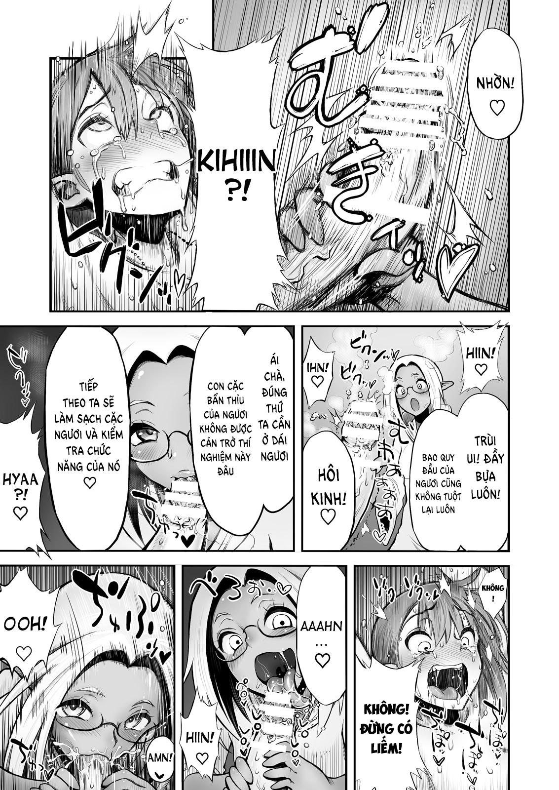 Đọc truyện hentai Futanari Chinpo ni Shokushu Sanran - Oneshot