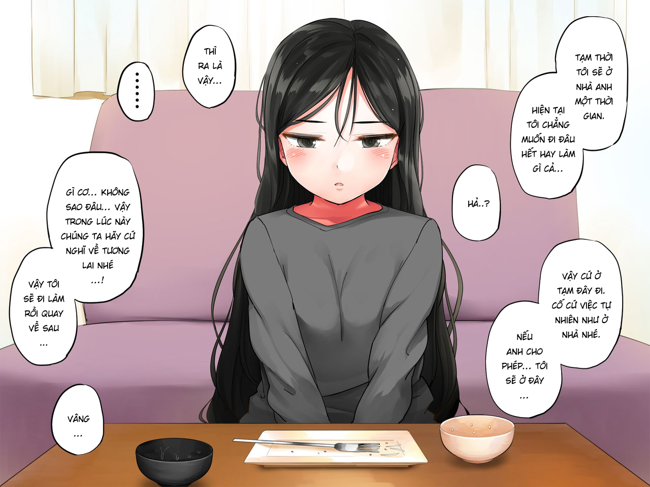 Đọc truyện hentai Khi tôi bế cô gái gầy gò của mình lên, cô ấy ướt sũng - Part 2