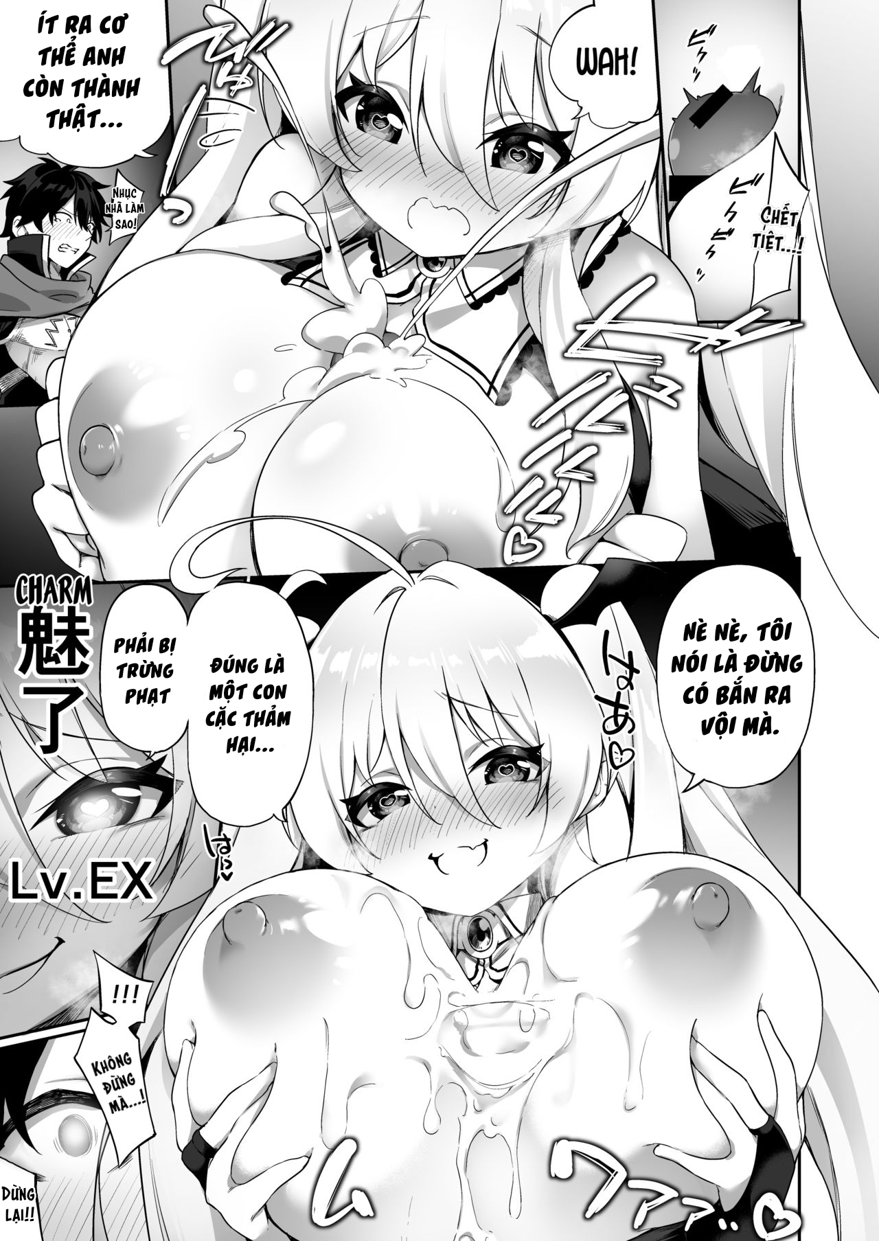 Đọc truyện hentai Câu chuyện về chàng trai dũng cảm đã thua trận trước Ma vương và rồi tận hưởng cuộc sống với tư cách là một succubus - Oneshot