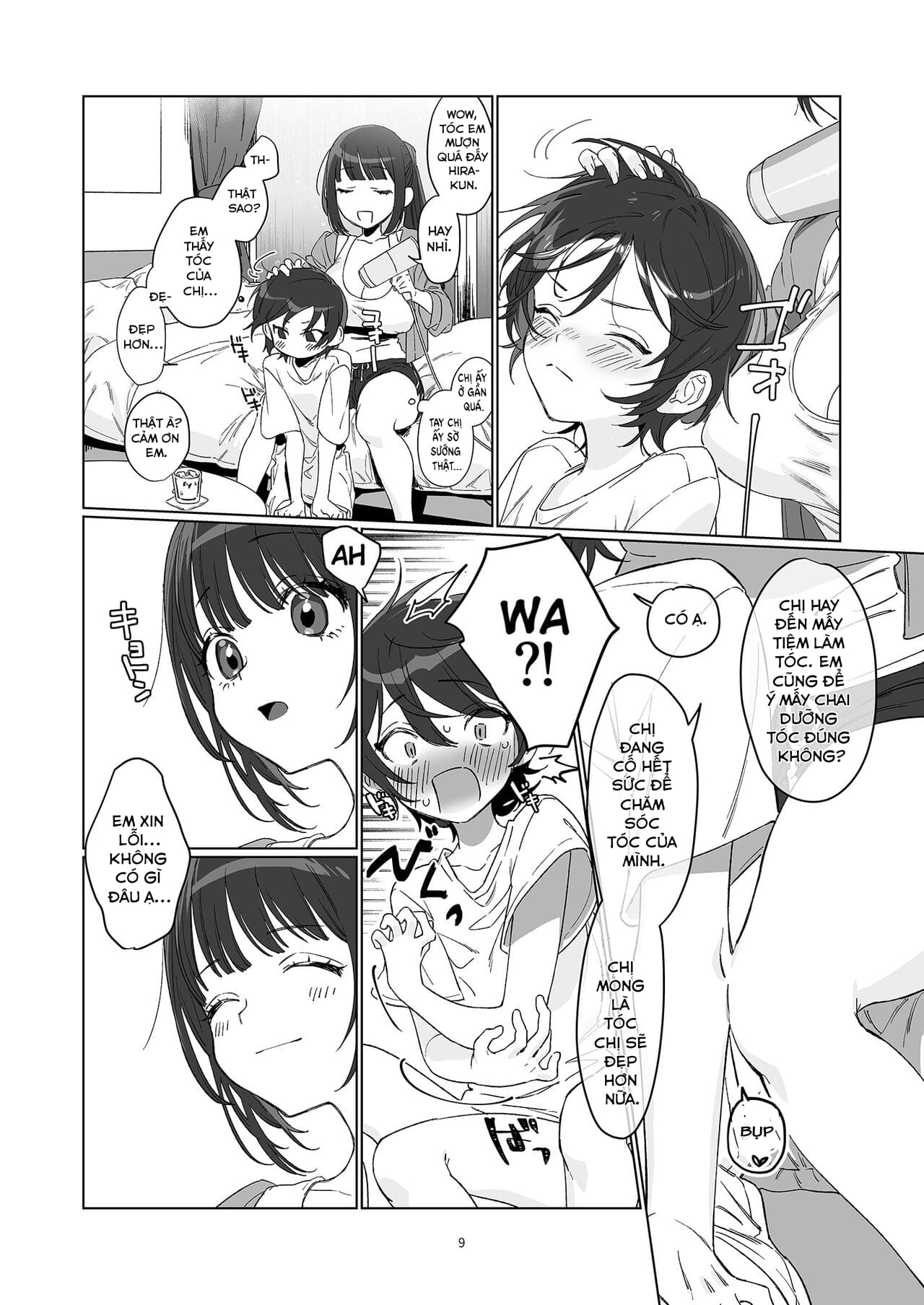 Đọc truyện hentai Mưa chị hàng xóm - Chap 2: SEGGGGGG