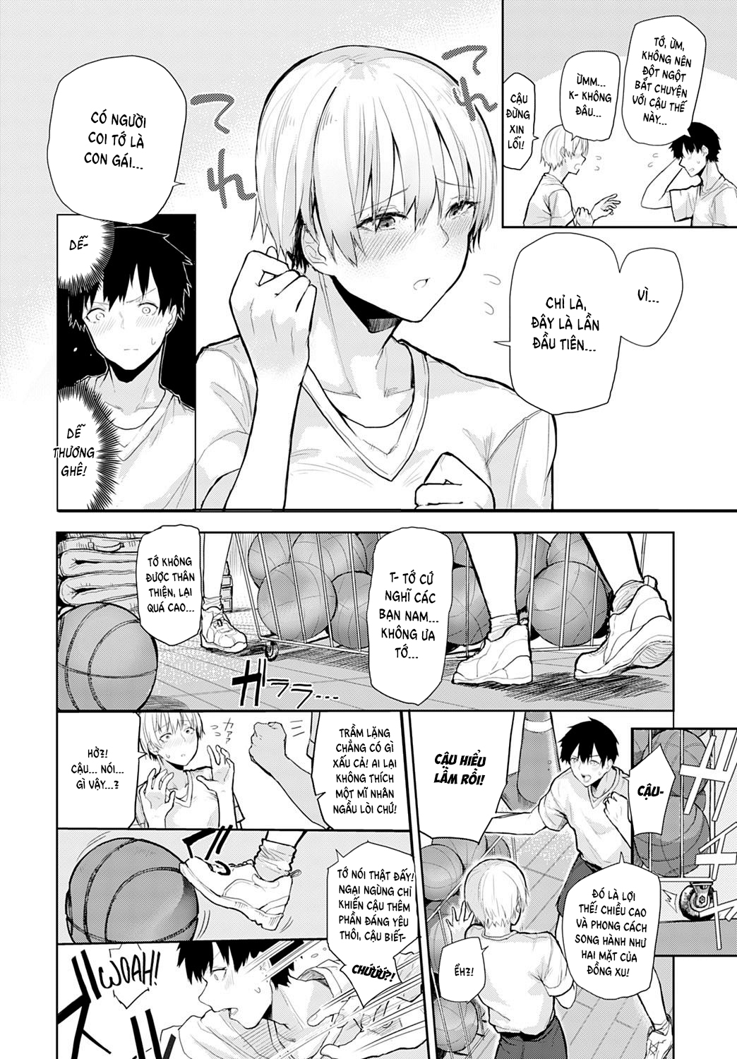 Đọc truyện hentai Cao lớn và dễ thương! - Oneshot