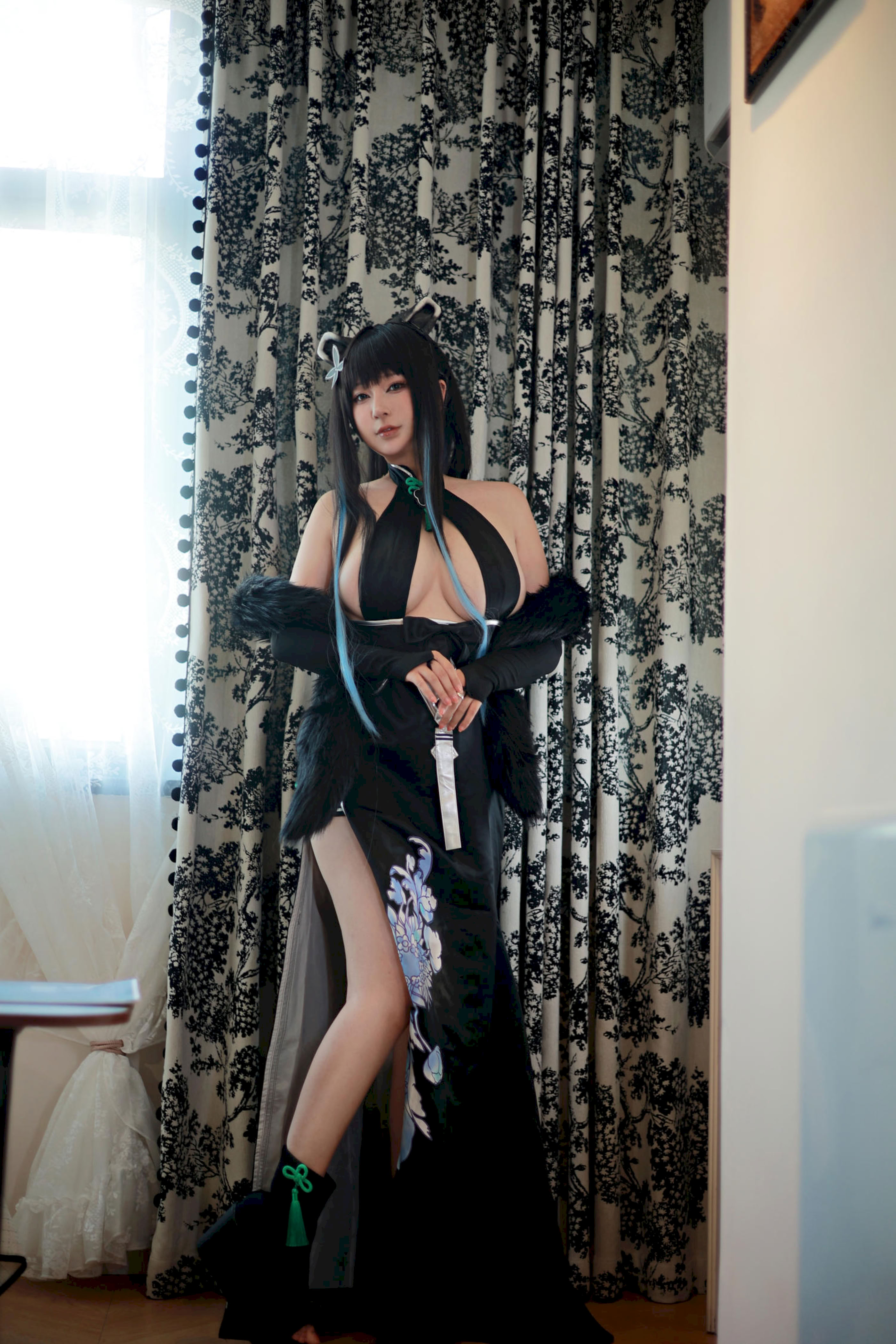 Đọc truyện hentai Tuyển tập Albums siêu phẩm Cosplay - Chap 1412 - Xiao Rongzai Gugu Gu w Blue Archives Spring Plains Shun