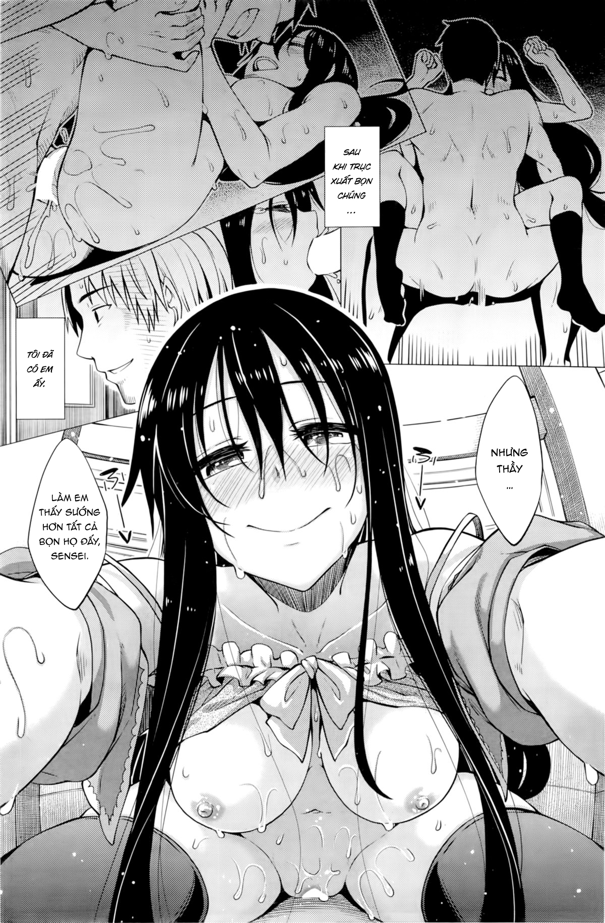 Đọc truyện hentai Thầy giáo may mắn và cô nữ sinh vâng lời - Oneshot