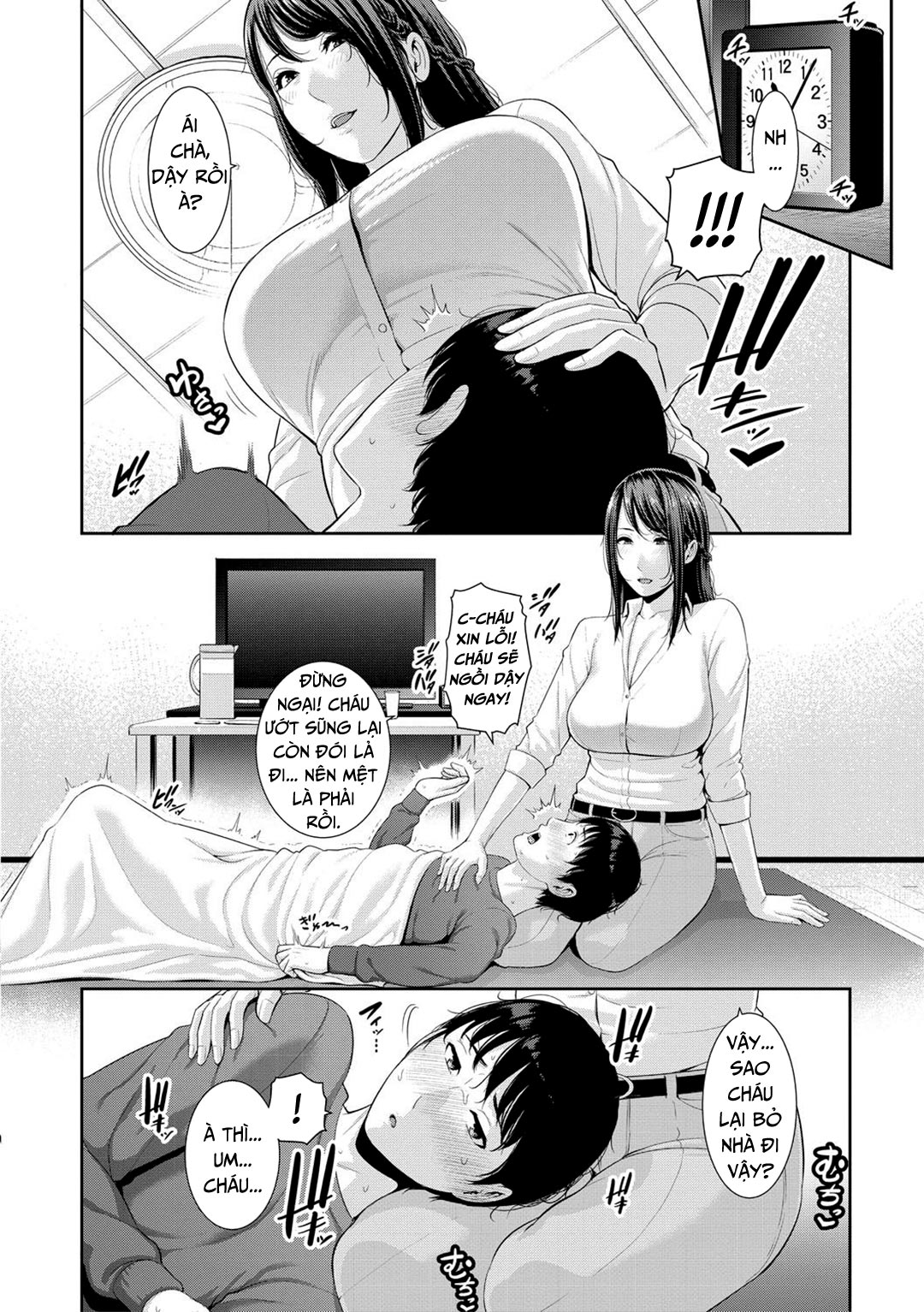 Đọc truyện hentai Ba người mẹ cuồng dâm - Chap 3