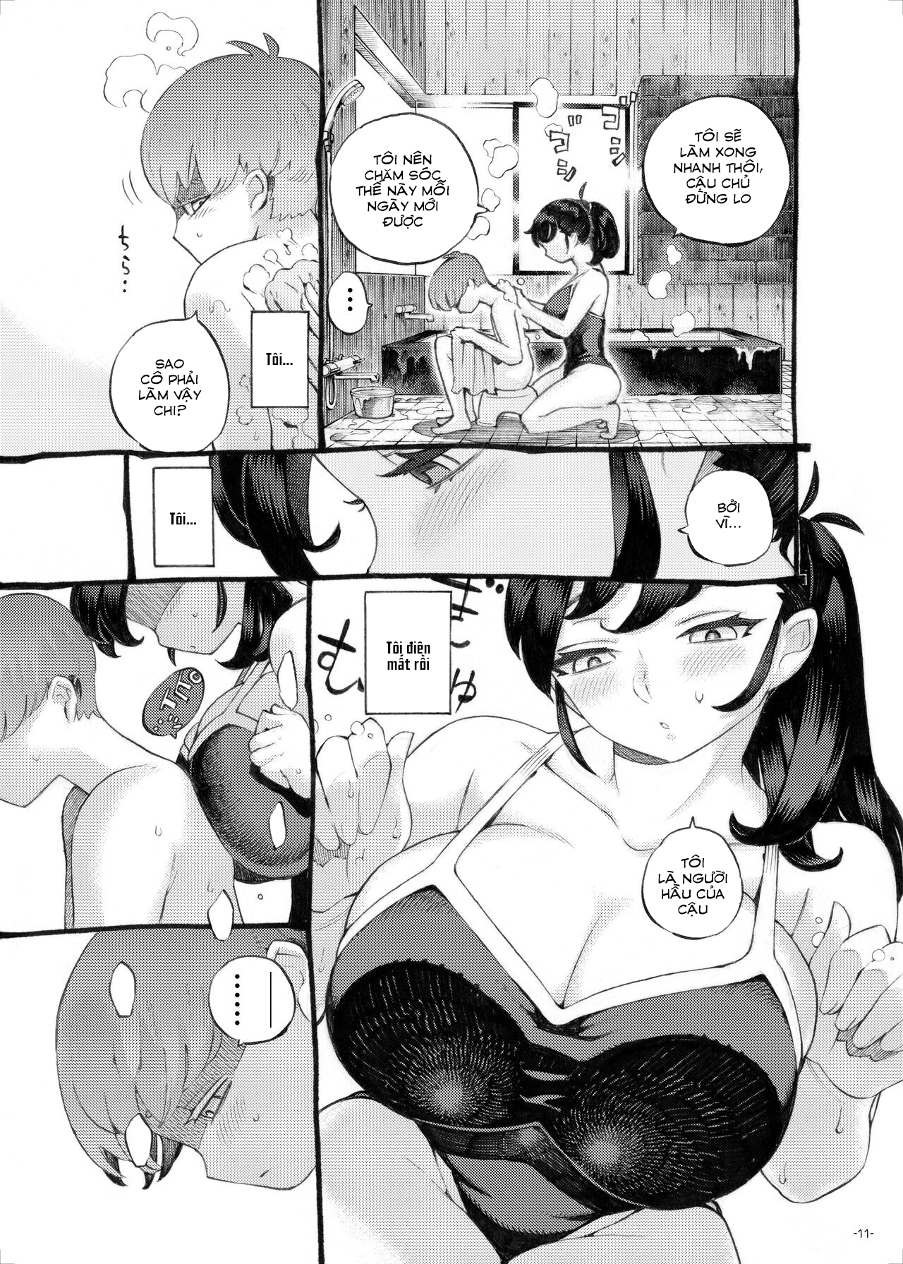 Đọc truyện hentai Nàng hầu của riêng tôi - Oneshot