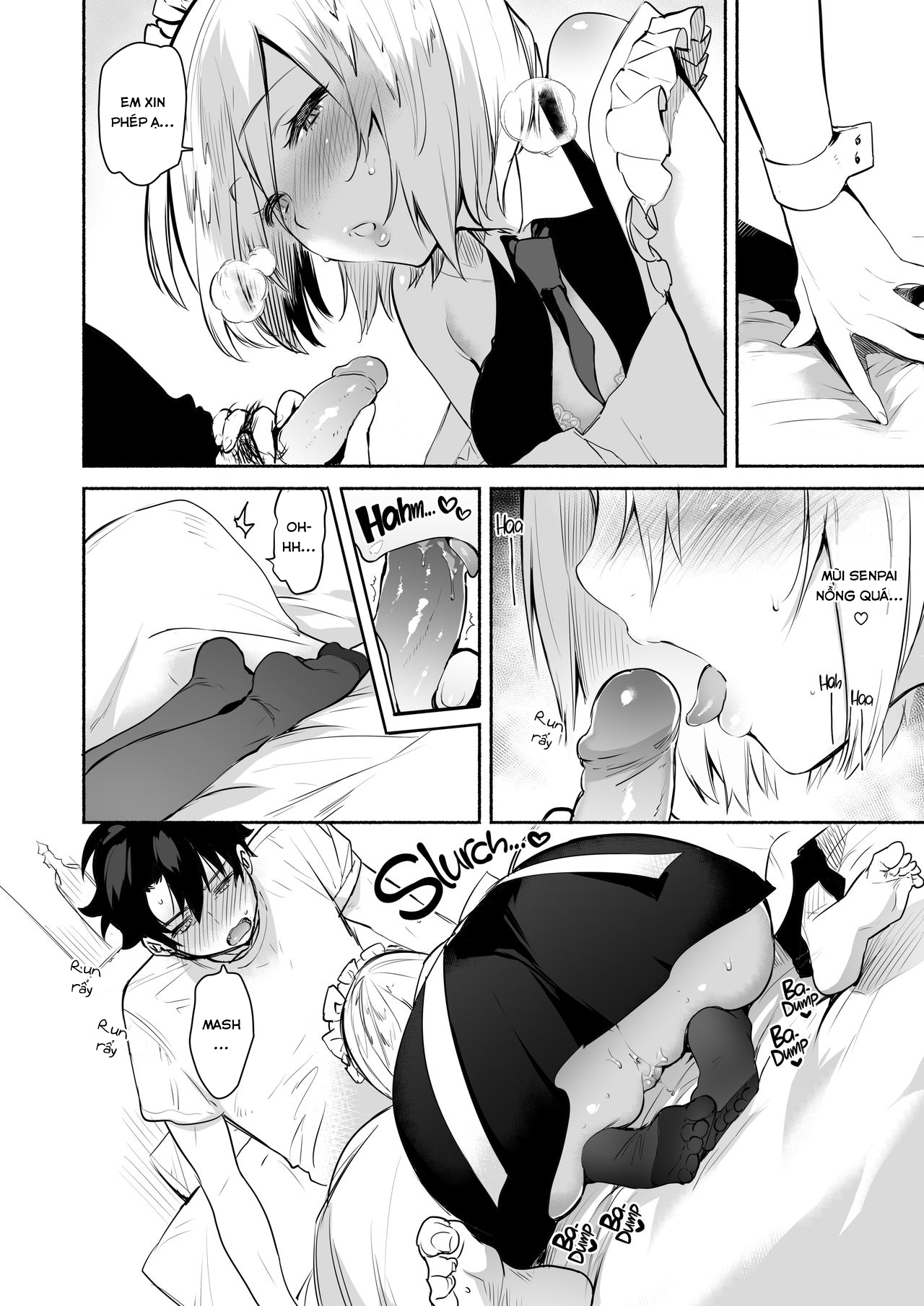 Đọc truyện hentai My Kouhai Maid is Looking After Me (Fate/Grand Order) - Oneshot